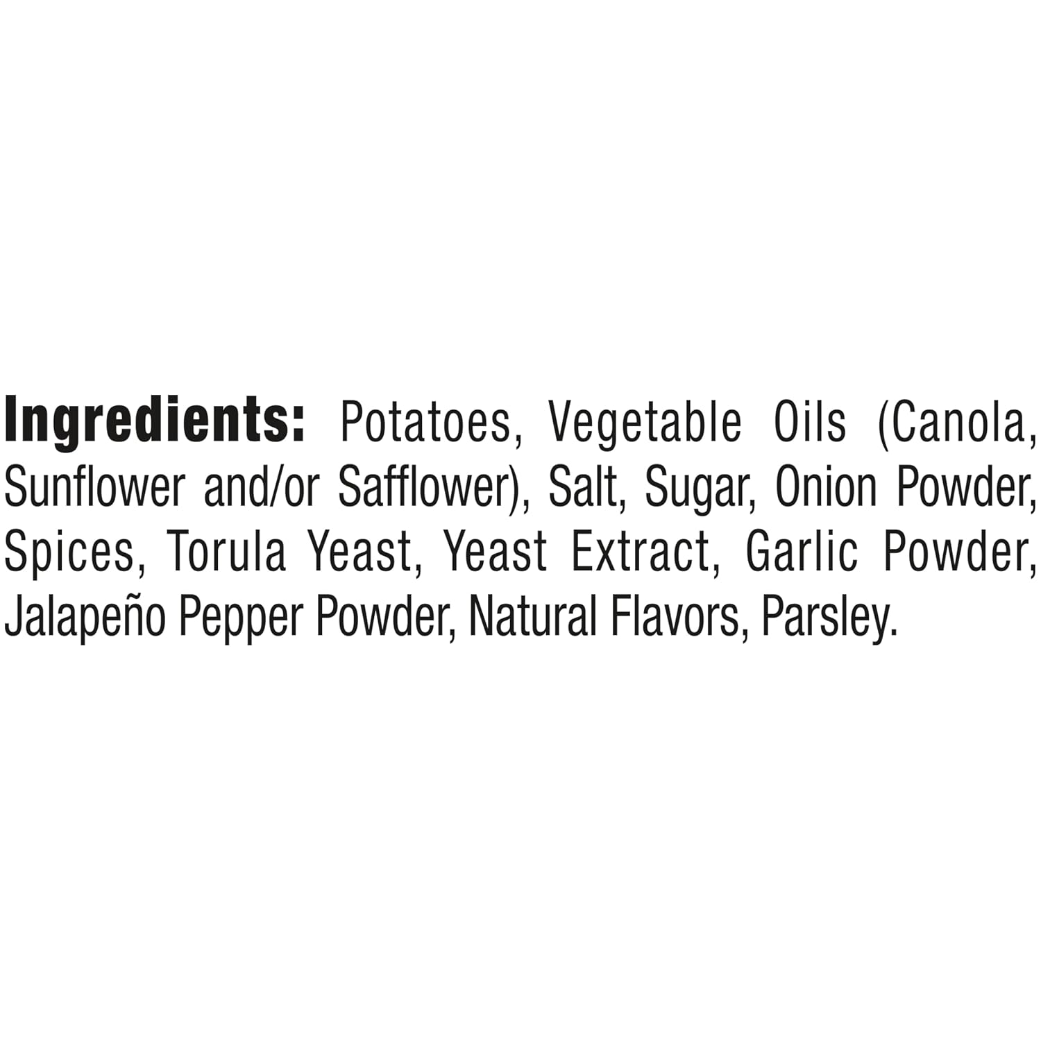 Kettle Brand Potato Chips, Jalapeno Kettle Chips, Party Size, 13 Oz