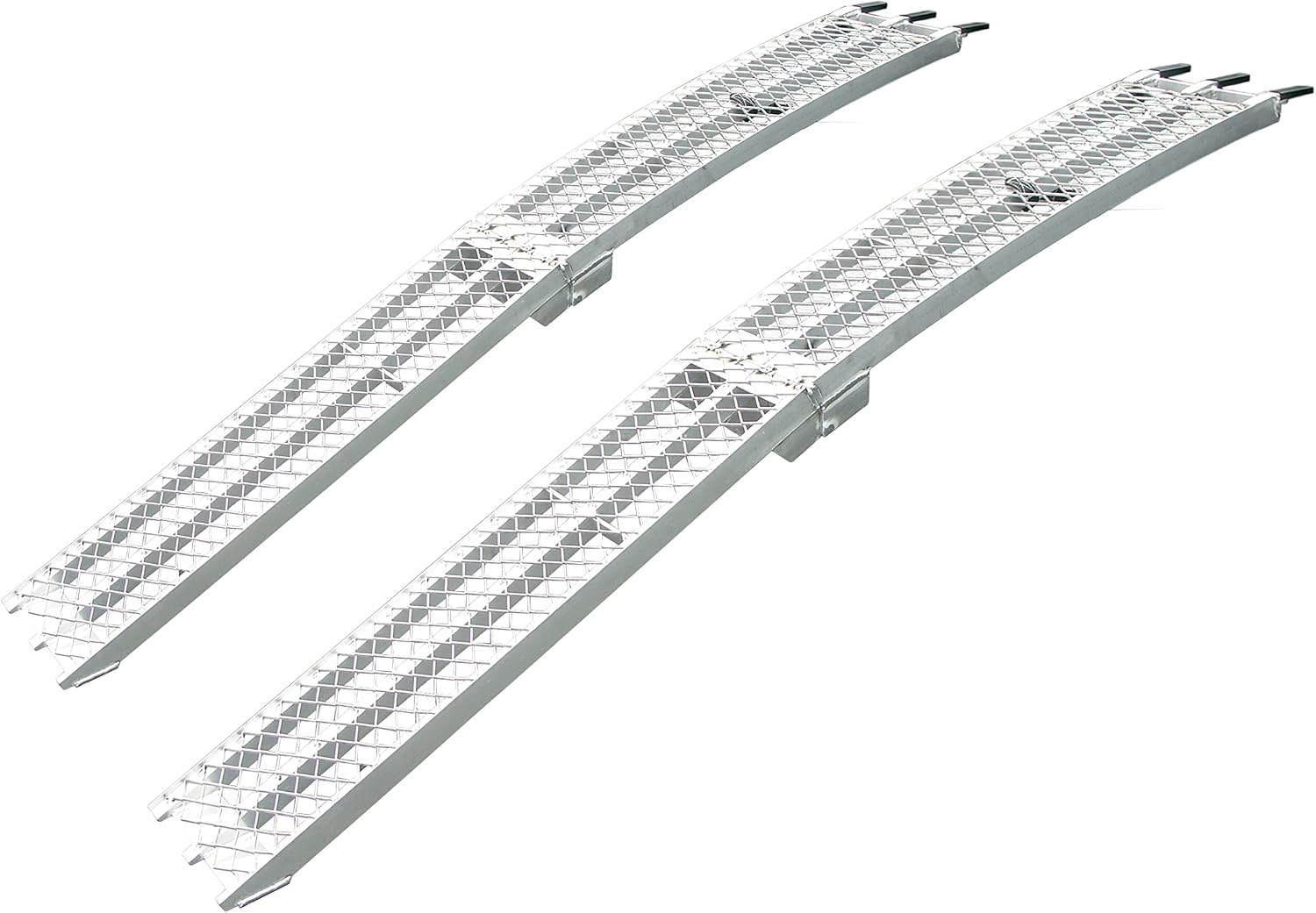 Single Folding XL Aluminum Truck, UTV/ATV, Motorcycle Loading Arch Ramp, 750lb Capacity