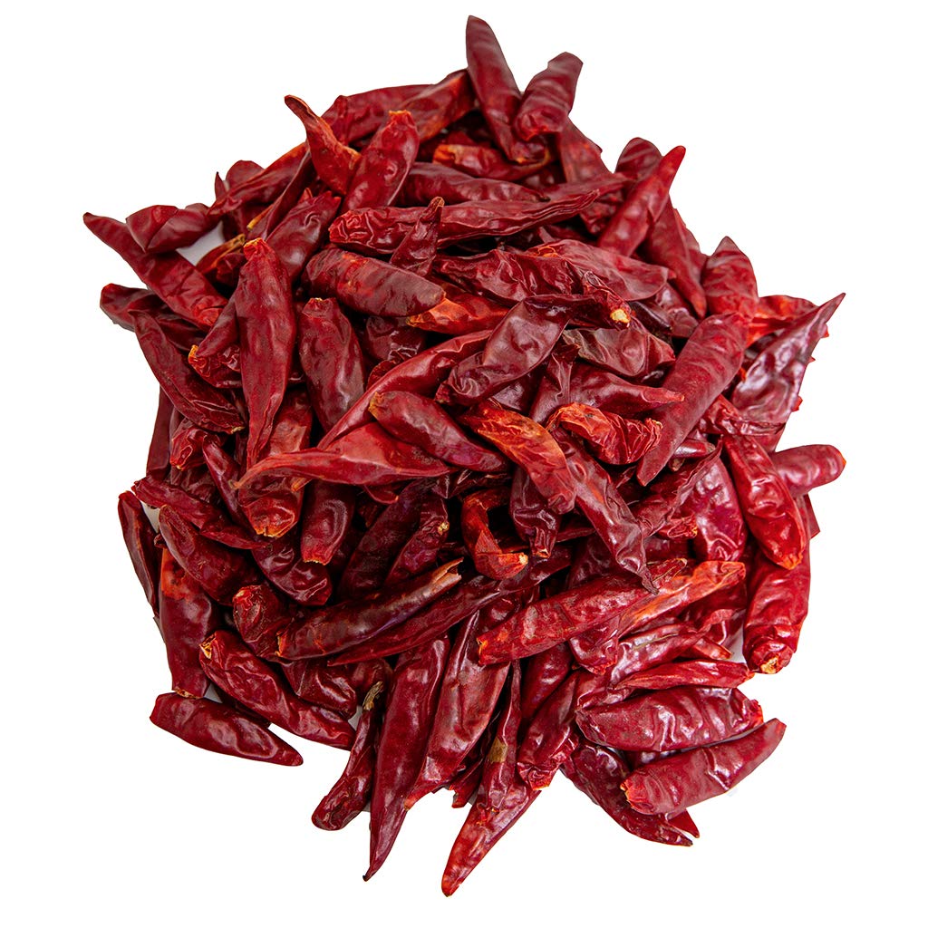 4oz Japones Dried Whole Chile Peppers, Oriental chile peppers