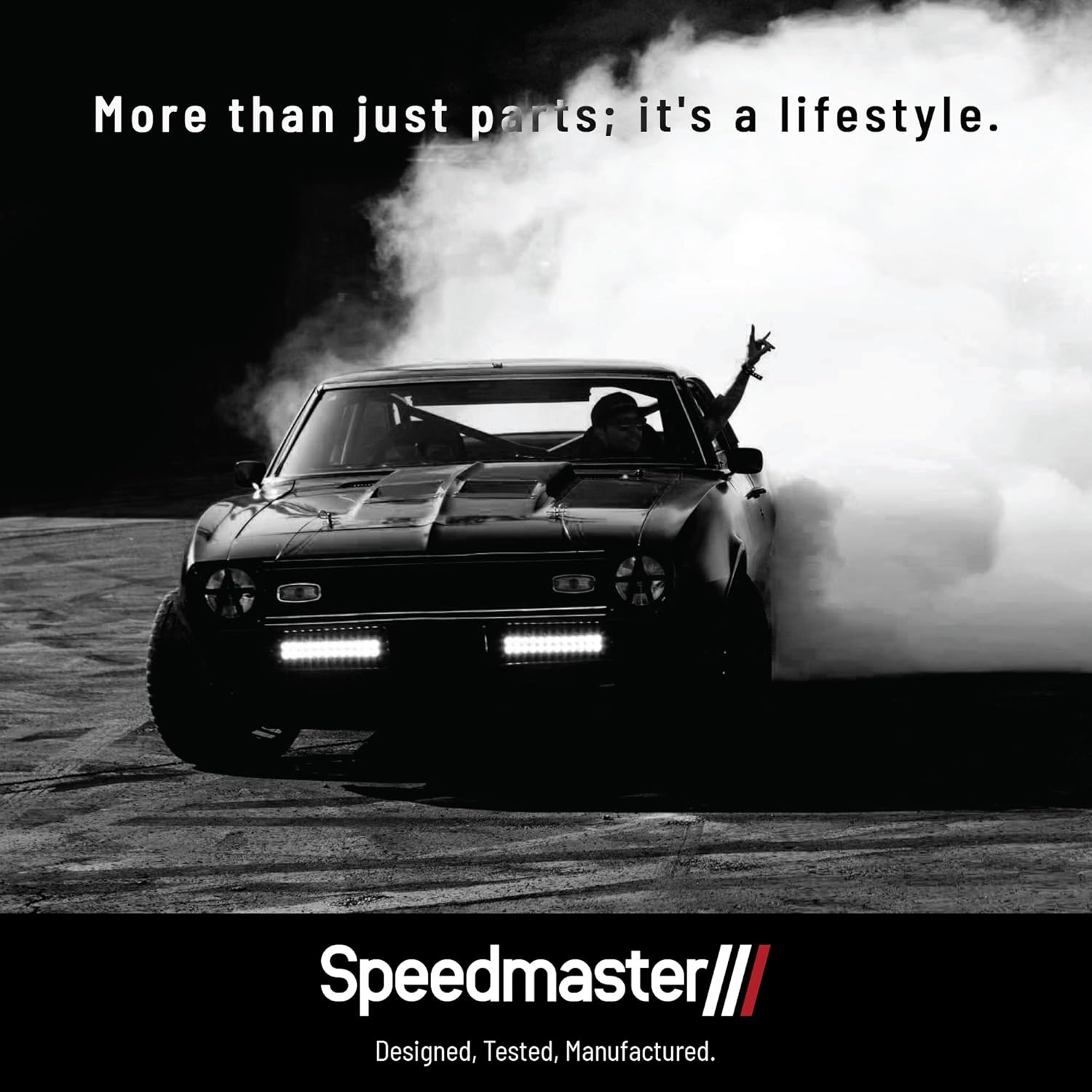 Speedmaster PCE314.1031.01 Compatible with Ford SB 289 302 Windsor Aluminum Plain Valve Cover - Tall w/o Hole