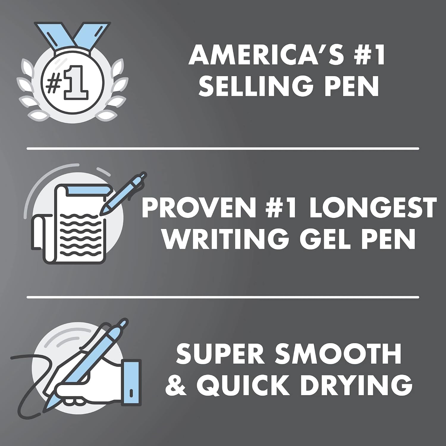 PILOT G2 Pens, 0.7mm, Black Ink, 12-Pack