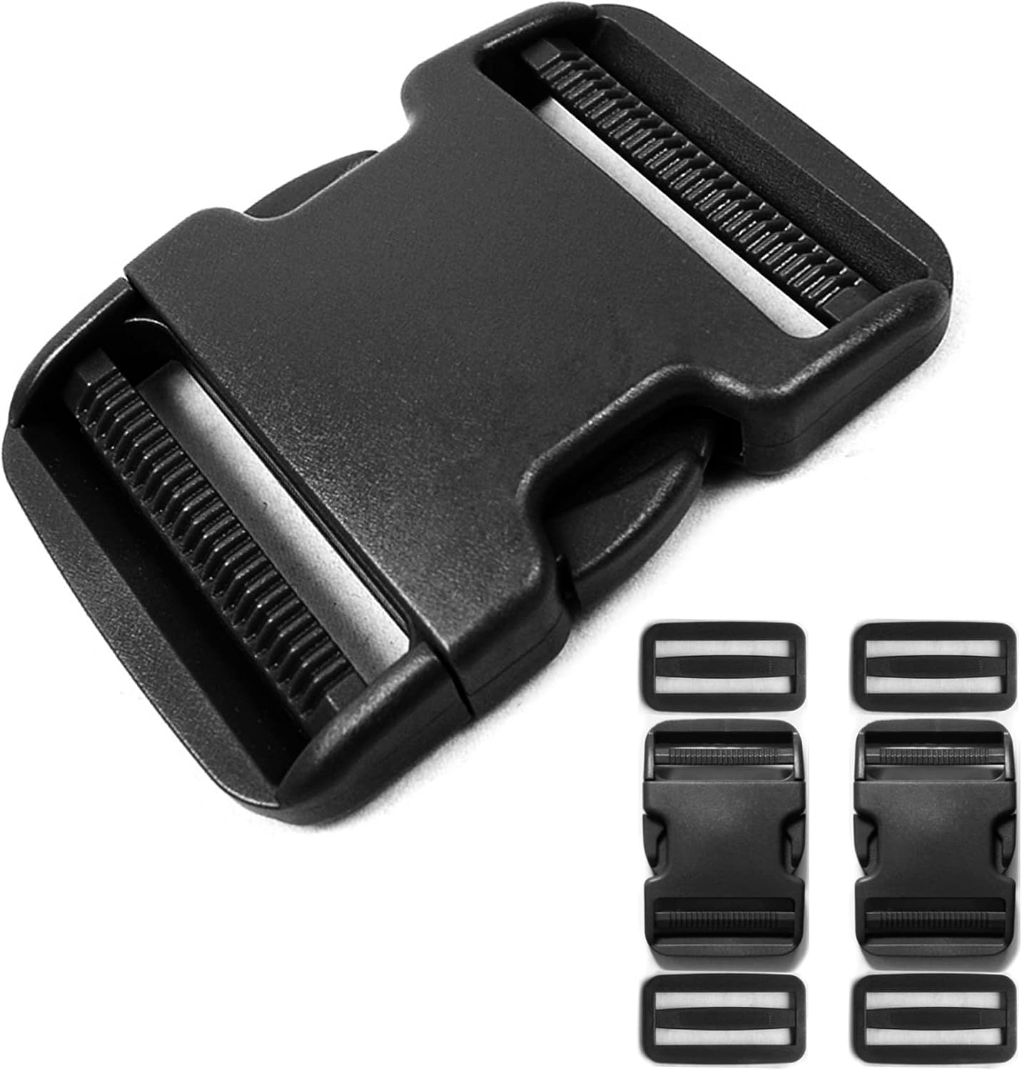 Buckle 1" Wide Inside, Quick Side Release Buckle for 1 inch/25mm Webbing Straps