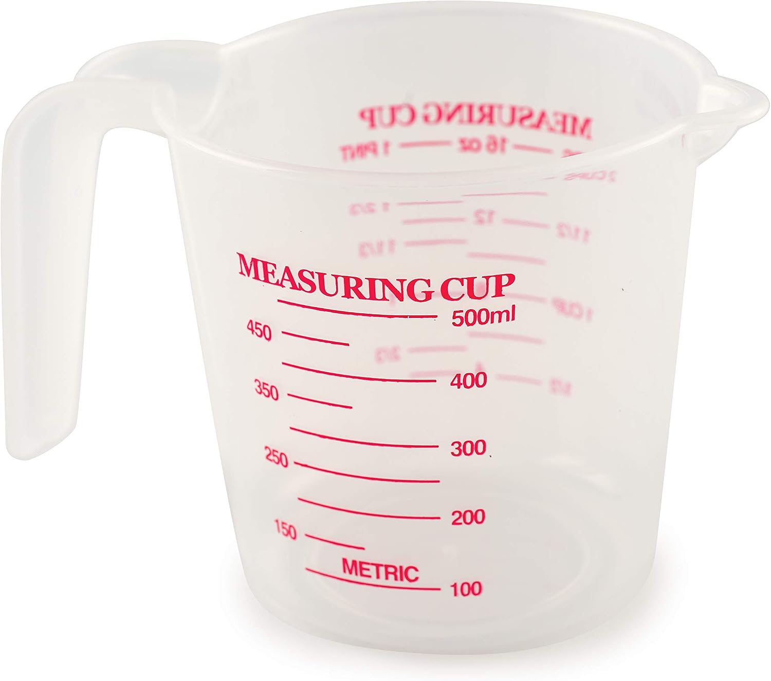 Norpro 4-Cup Capacity Plastic Measuring Cup, Multicolor