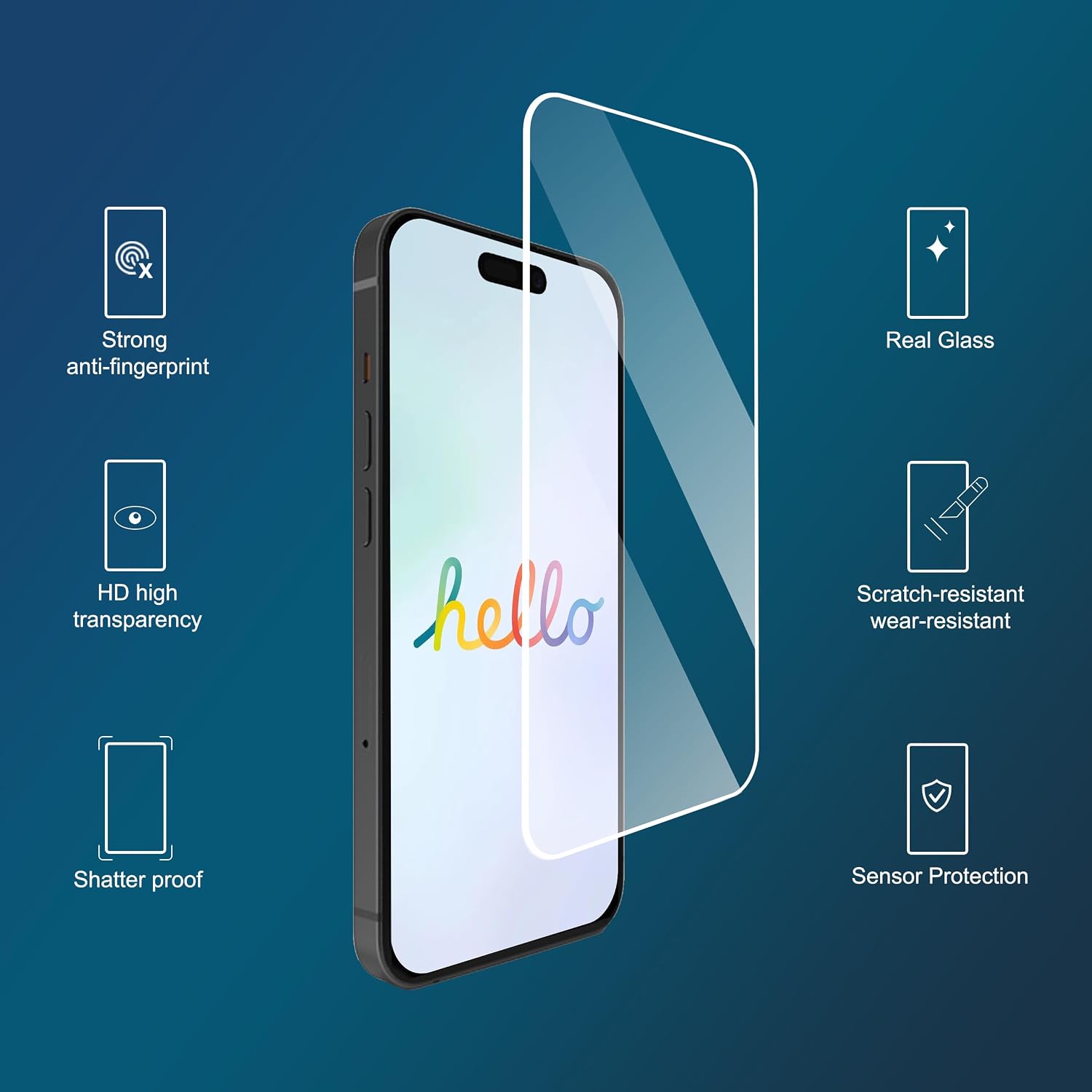 Ailun 3 Pack Screen Protector for iPhone 12 Mini 2020