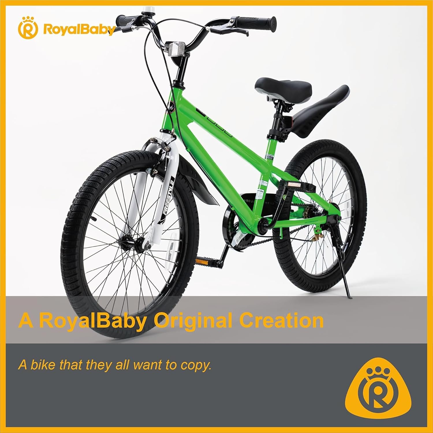 RoyalBaby Freestyle Kids Bike 12 14 16 18 20 Inch Bicycle for Boys Girls Ages 3-10 Years, Multiple Color Options