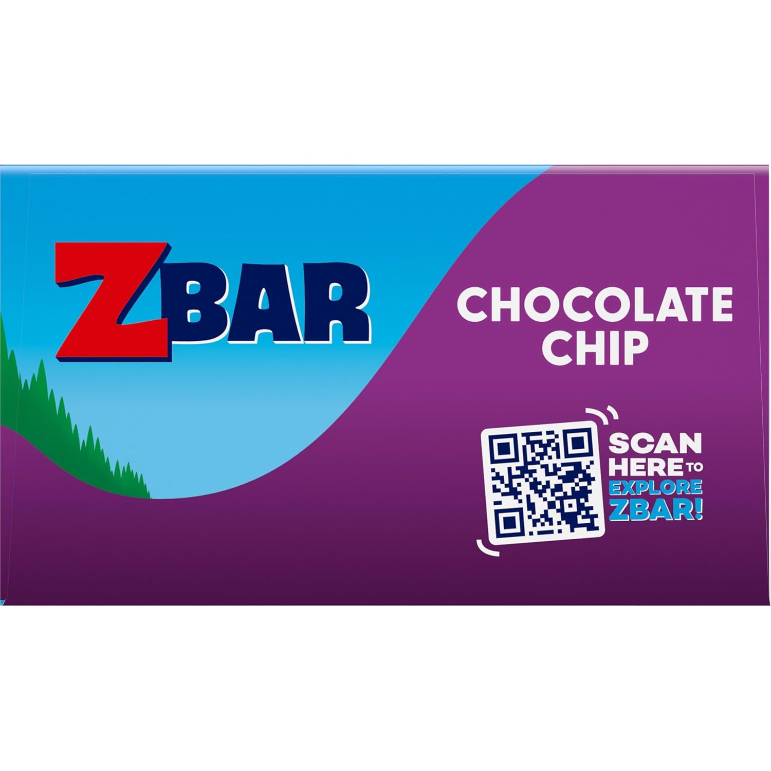 Zbar - Chocolate Chip - Soft-Baked Energy Snack Bars - Non-GMO - 12g Whole Grains - USDA Organic Granola Bars - Snacks for Kids (18 Pack)