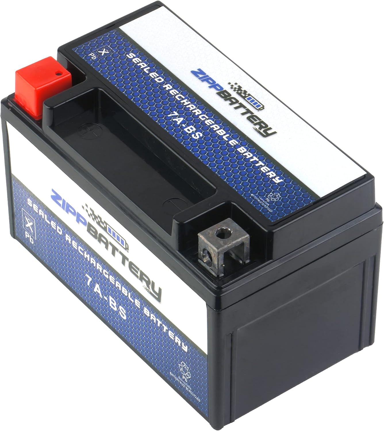 ZIPPBATTERY YTX30L-BS 12V 385 CCA AGM – Maintenance-Free 30Ah Battery for Harley, ATV, UTV, Jet Ski – T3 Nut & Bolt Terminal – Fits Harley Road King, Polaris Sportsman 850, Can-Am Outlander