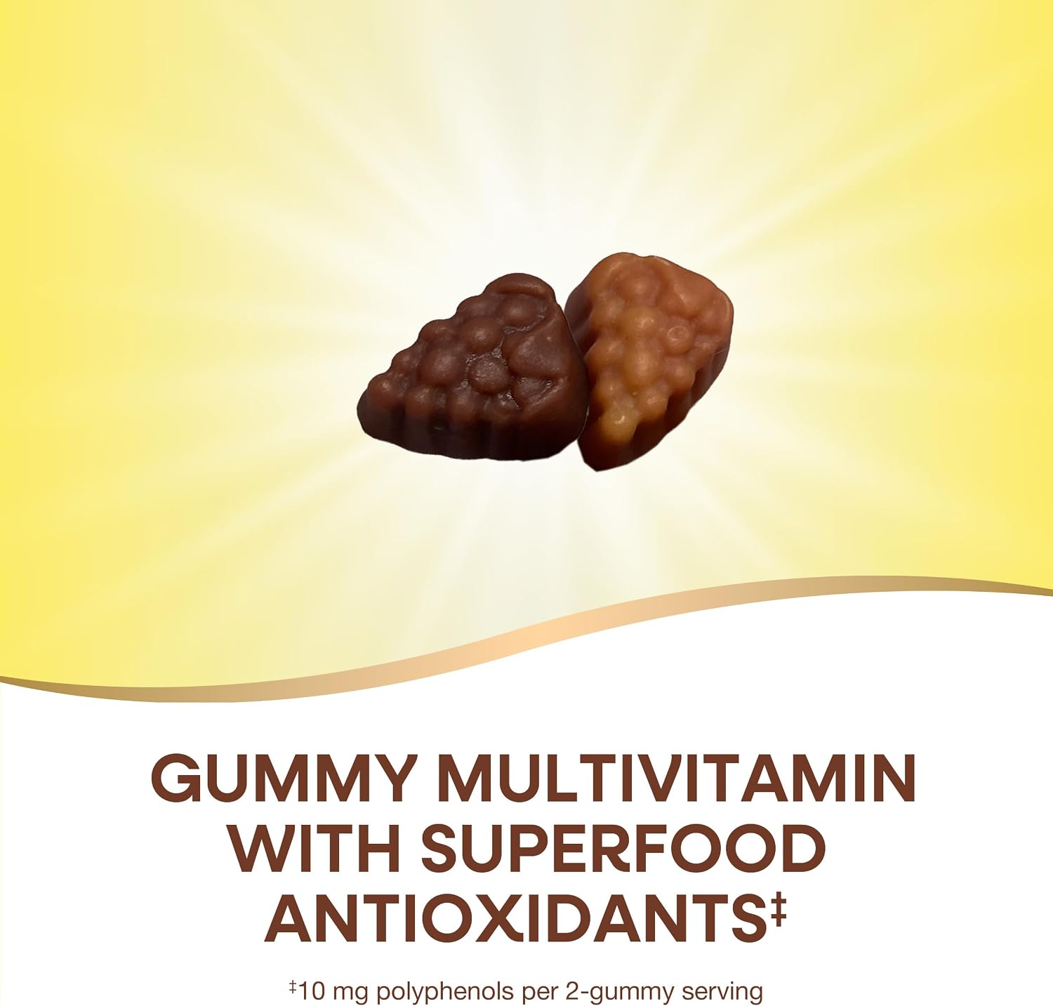 Nature's Way Alive! Women's 50+ Multivitamin Gummies, Mixed Berry, 60 ct | Daily Gummy Multi with B-Vitamins, Vitamin D3 & Calcium to Support Heart, Brain, & Bone Health for Women 50 and Older*