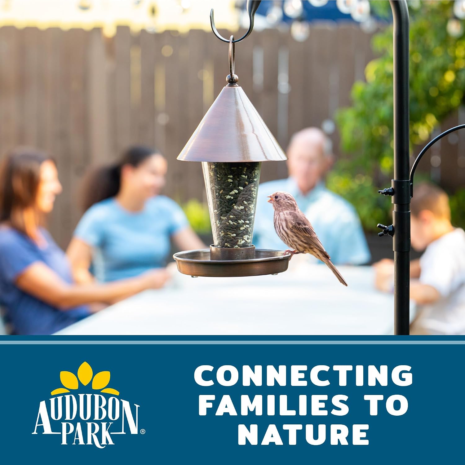 Audubon Park Songbird Blend Wild Bird Food, Bird Food for Outside Feeders, 14-Pound Bag | Year-round outdoor bird food for outside feeders