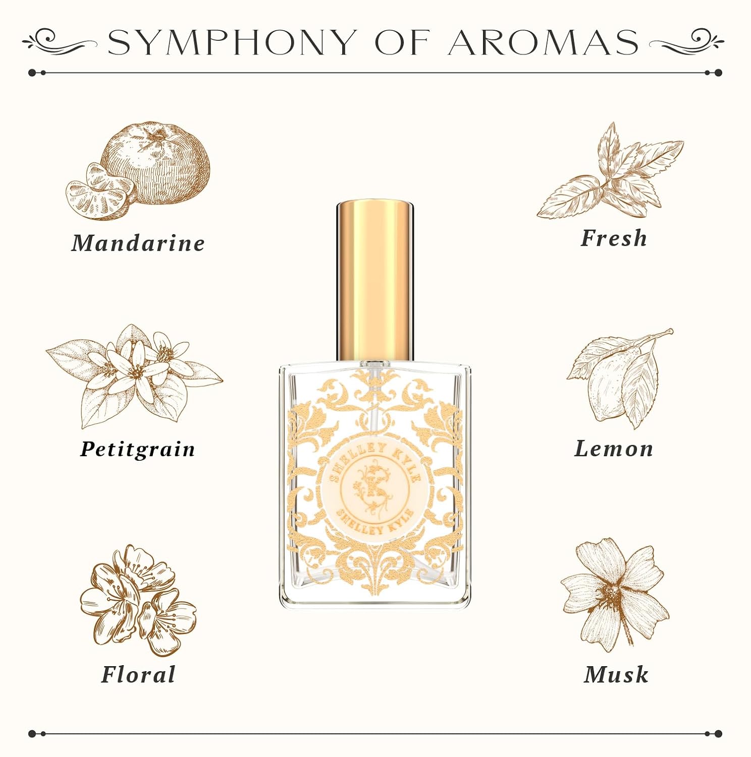 Tiramani Perfume with Perfect Floral Fragrance, Long-Lasting Scent, Great Choice for Everyday Wear, 30ml