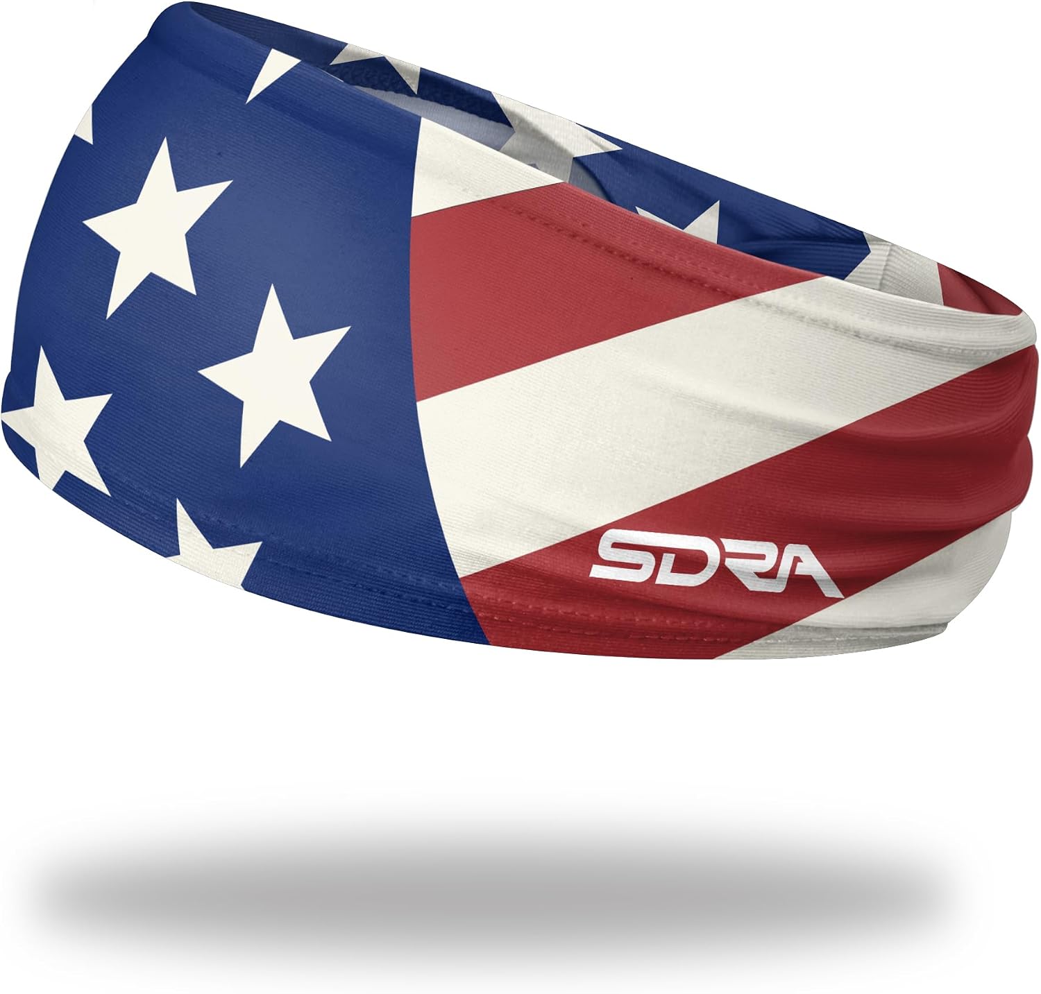 Suddora Country Flag Headbands, Wide National Flag Headbands for Sports Events, Non-Slip Fabric Sweatbands for Soccer, Tennis, Workout, Costume