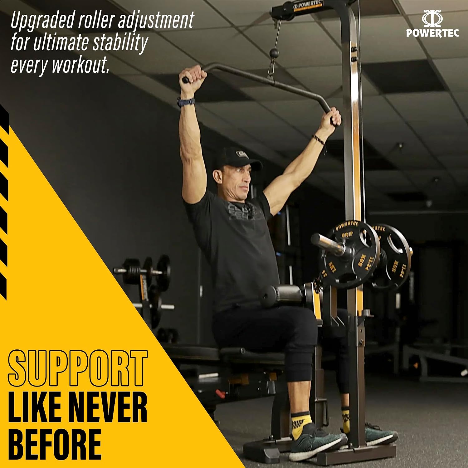 Powertec Fitness Workbench LAT Tower Attachment