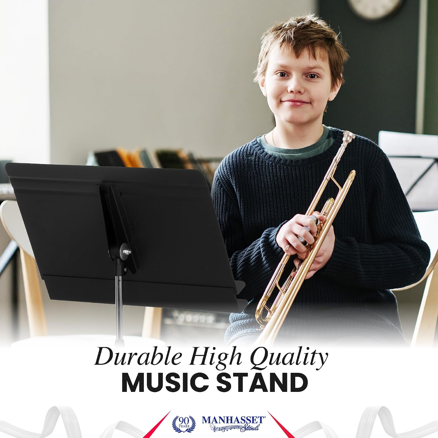 Manhasset 50 Orchestral Music Stand, 6-Pack