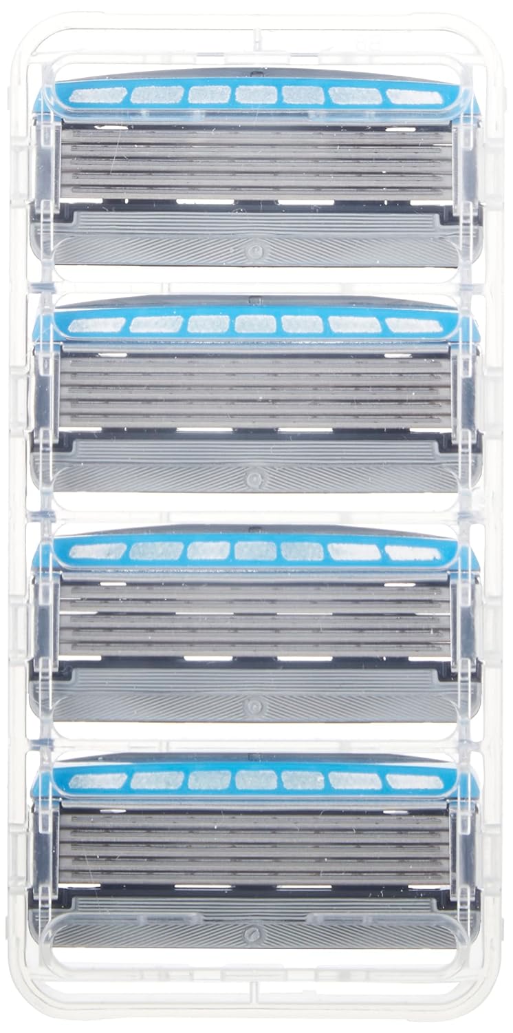 Schick Hydro 5 Sense Hydrate Razor Refills for Men, 4 Count (Pack of 1)
