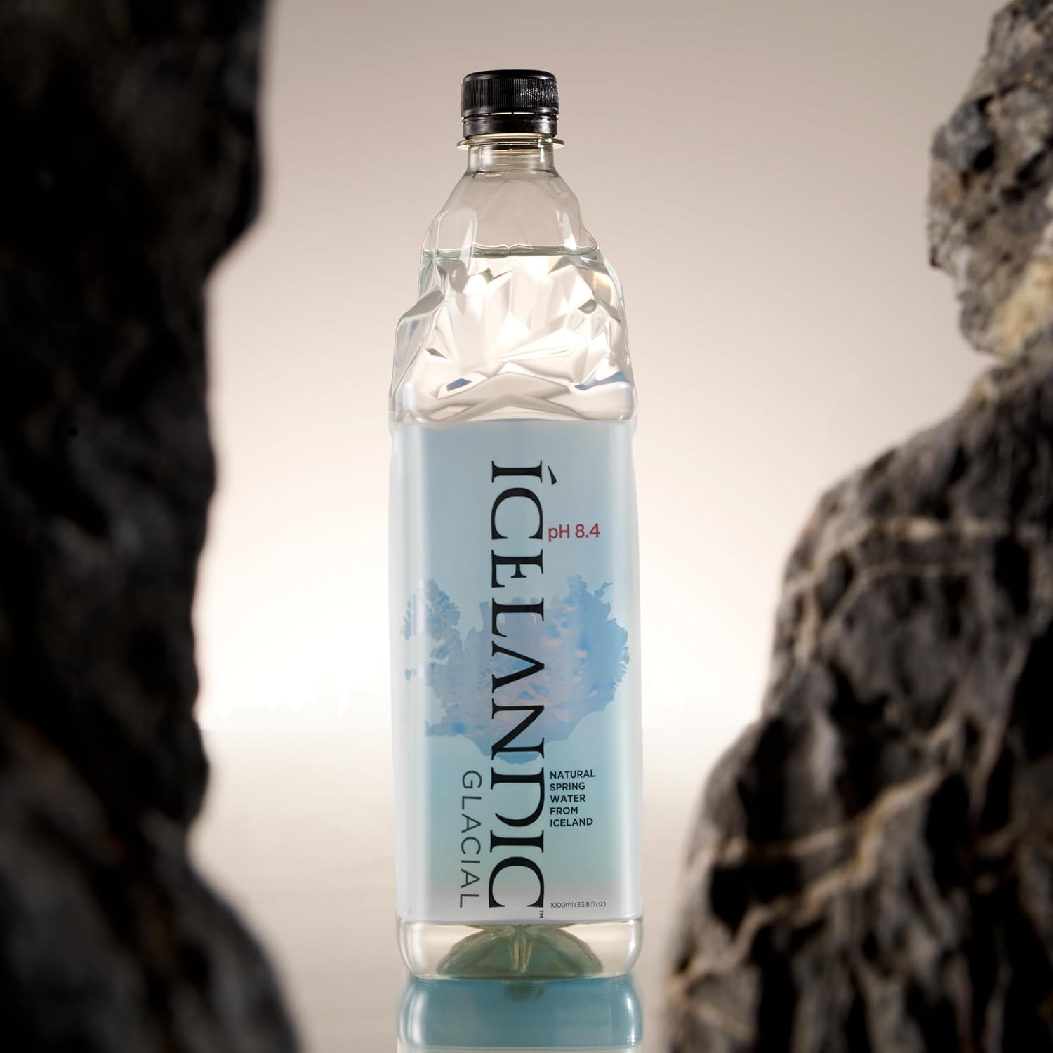 Icelandic Glacial Natural Spring Alkaline Water, 16.9 Fl Oz (Pack of 24) | Natural Spring Alkaline Water