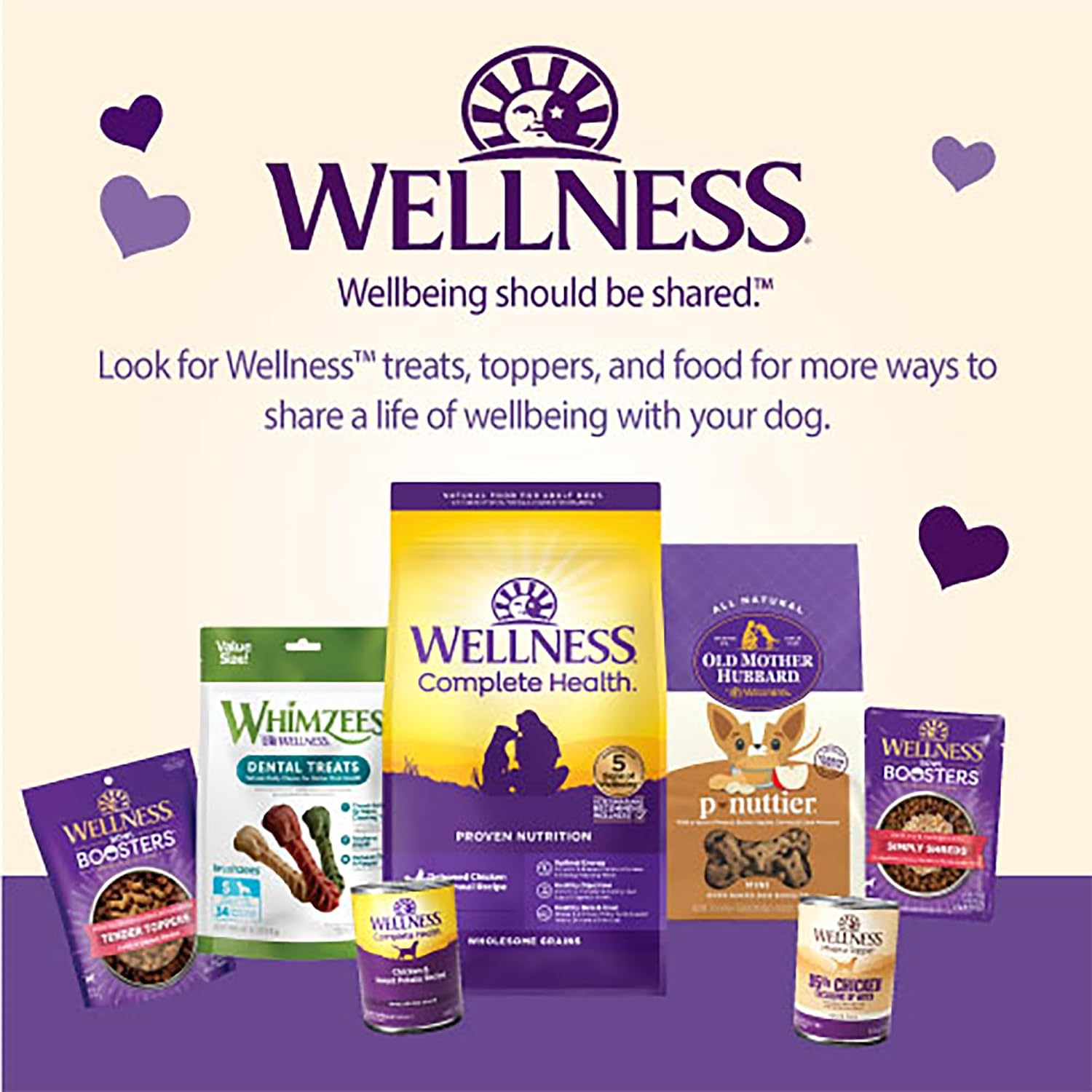 Wellness Rewarding Life Soft Dog Training Treats, Natural, Grain Free, Lamb and Salmon Recipe, 6 oz Bag