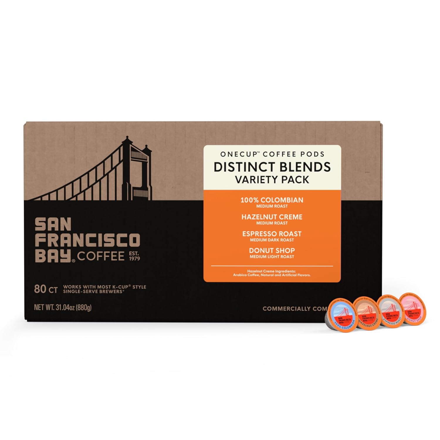San Francisco Bay French Roast K-Cup Compatible Coffee Pods, 36 ct