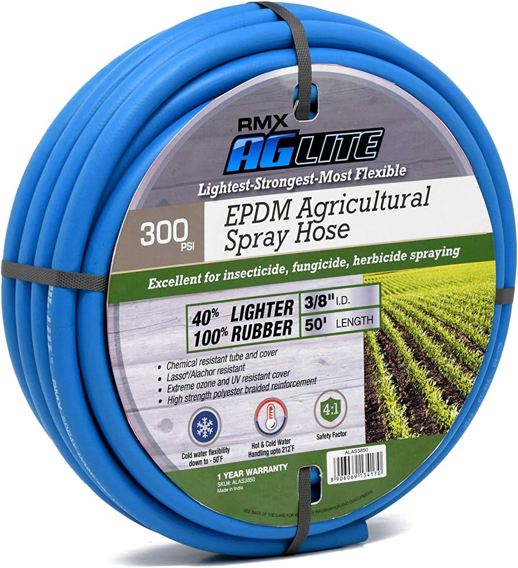 AG-Lite AG-Spray Hose - Lightest, Strongest & Most Flexible (3/4" x 25') - ALAS3425