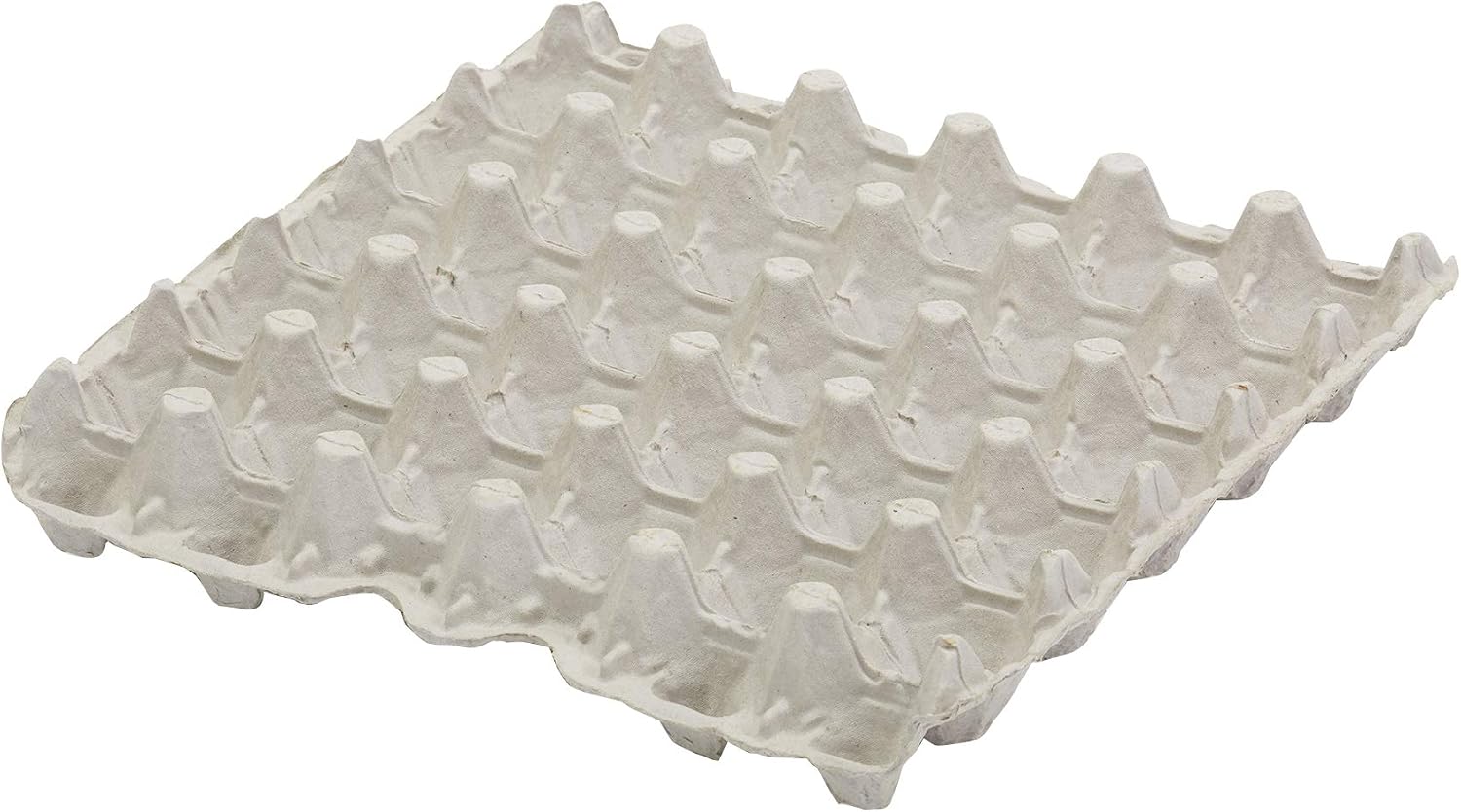 Little Giant® Egg Flat Carton - Reinforced Flat Egg Carton Trays Holds 30 Eggs for Storage and Transport - Pack of 12 - Made in USA