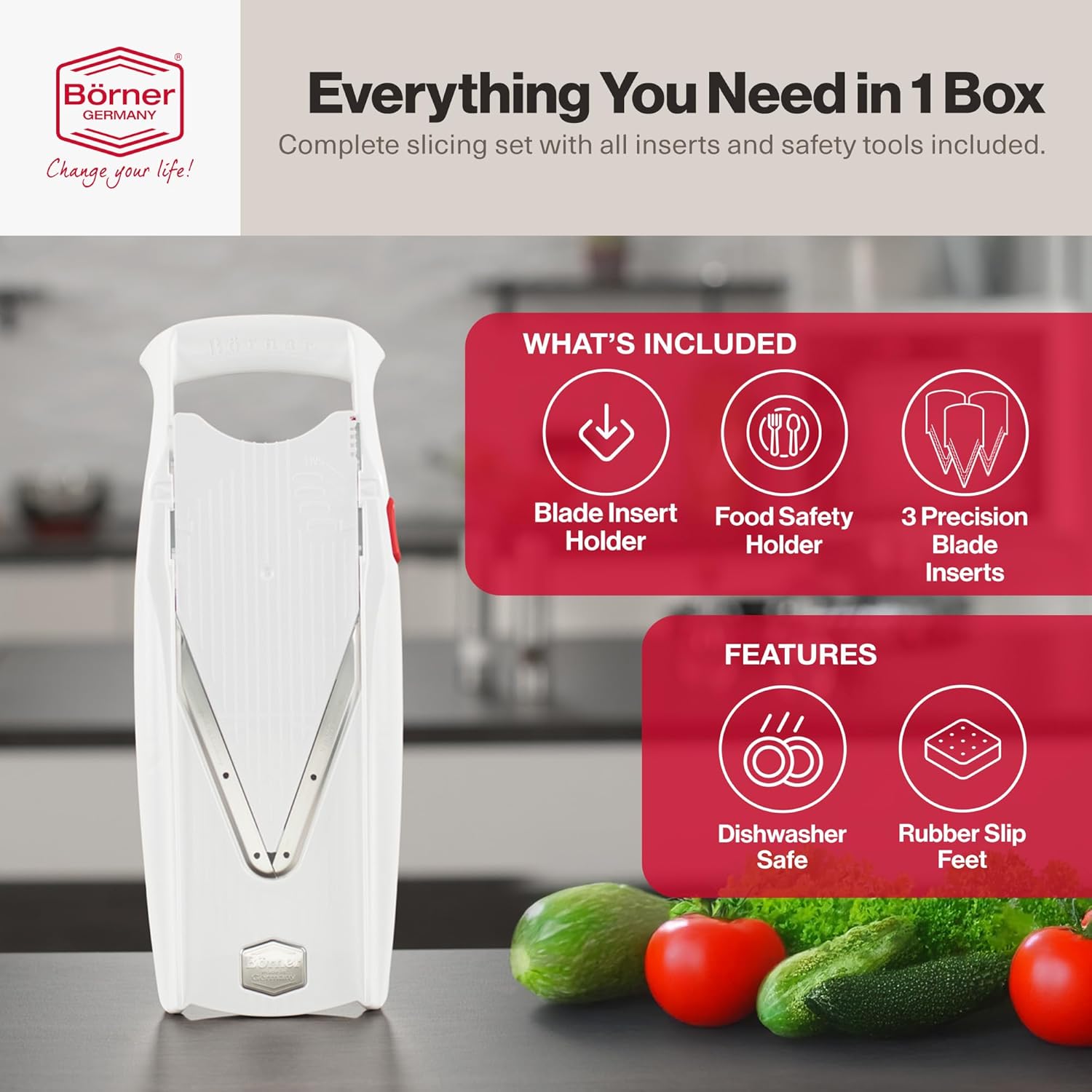 Swissmar, Vpower V-Slicer Mandoline