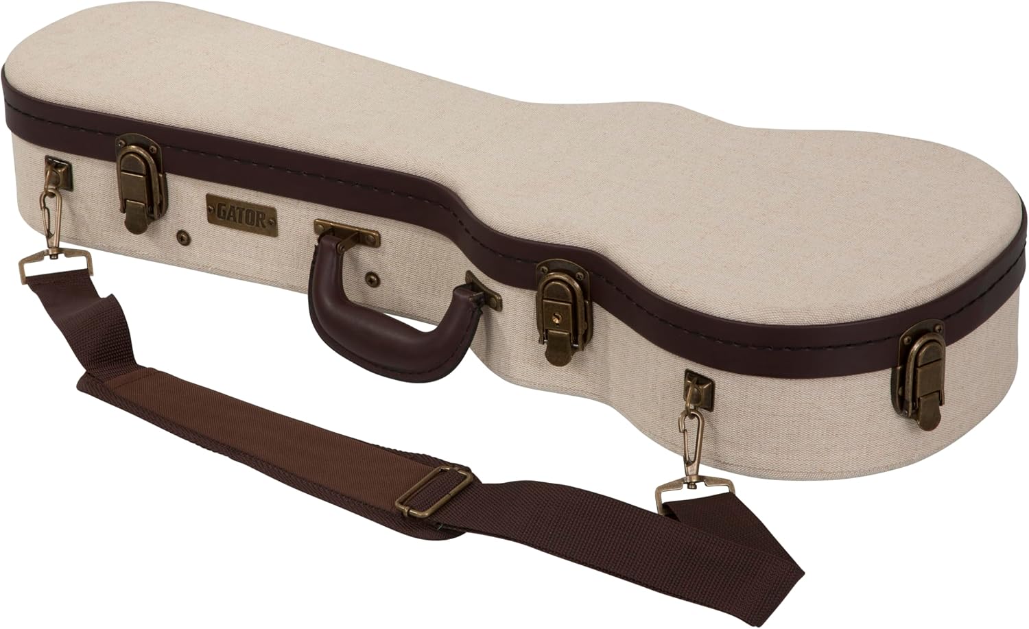 Gator Cases Journeyman Series Deluxe Wood Case for Resonator Style Acoustic Guitars (GW-JW RESO)