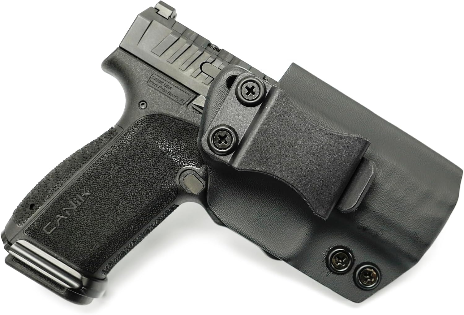 IWB Kydex Holster for Inside Waistband Carry – Adjustable Cant & Retention – Over 200+ Models Available, Glock, Sig Sauer, CZ, FN, Smith & Wesson, Springfield, TTI & More
