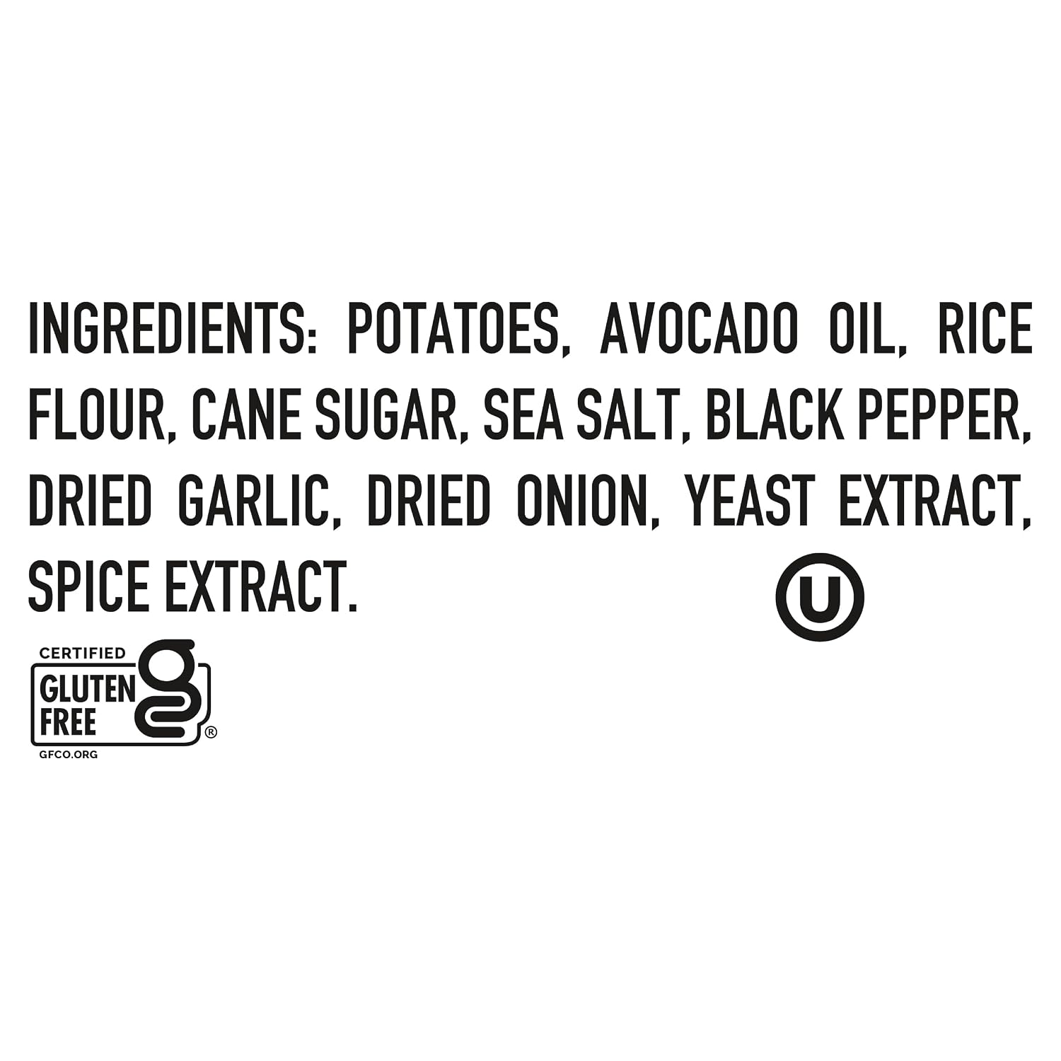 Boulder Canyon Avocado Oil Sea Salt Potato Chips 6 Count, 1.25 OZ