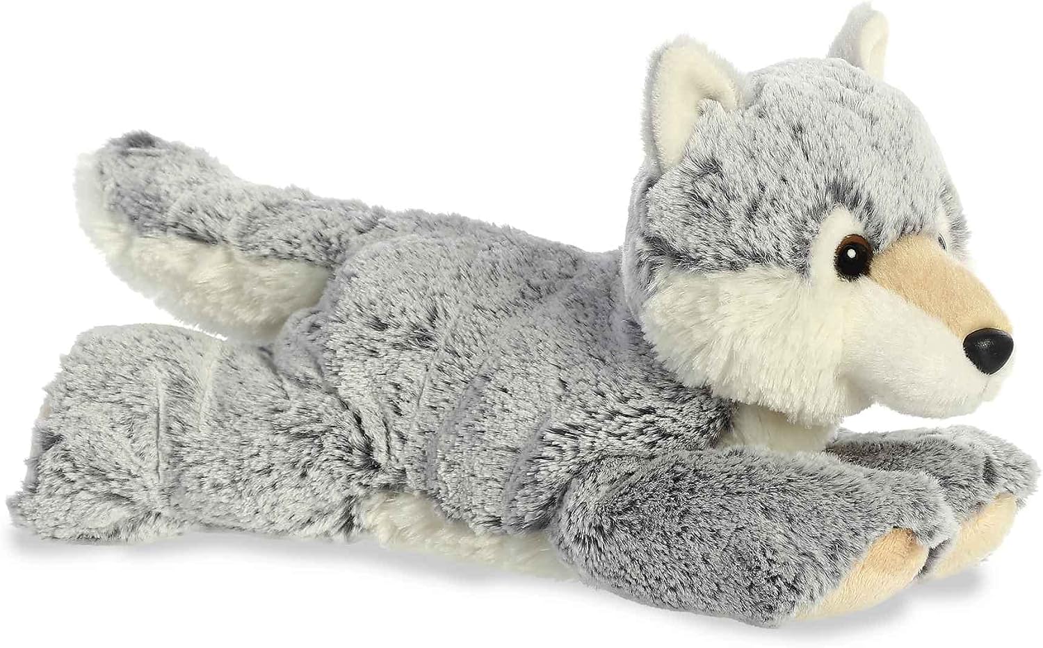 Aurora Flopsie 12" Dolly Adorable Stuffed Animal | Lifelike animal details in a relaxed resting pose