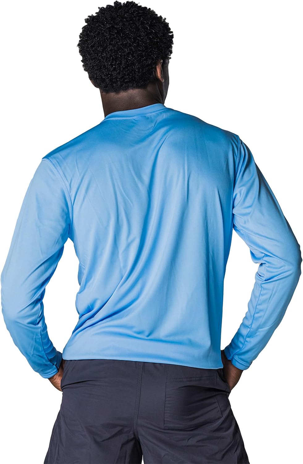 Vapor Apparel Men's Outdoor UPF 50+ Long Sleeve T-Shirt, UV Sun Protection for Fishing, Running, Hiking, Swimming