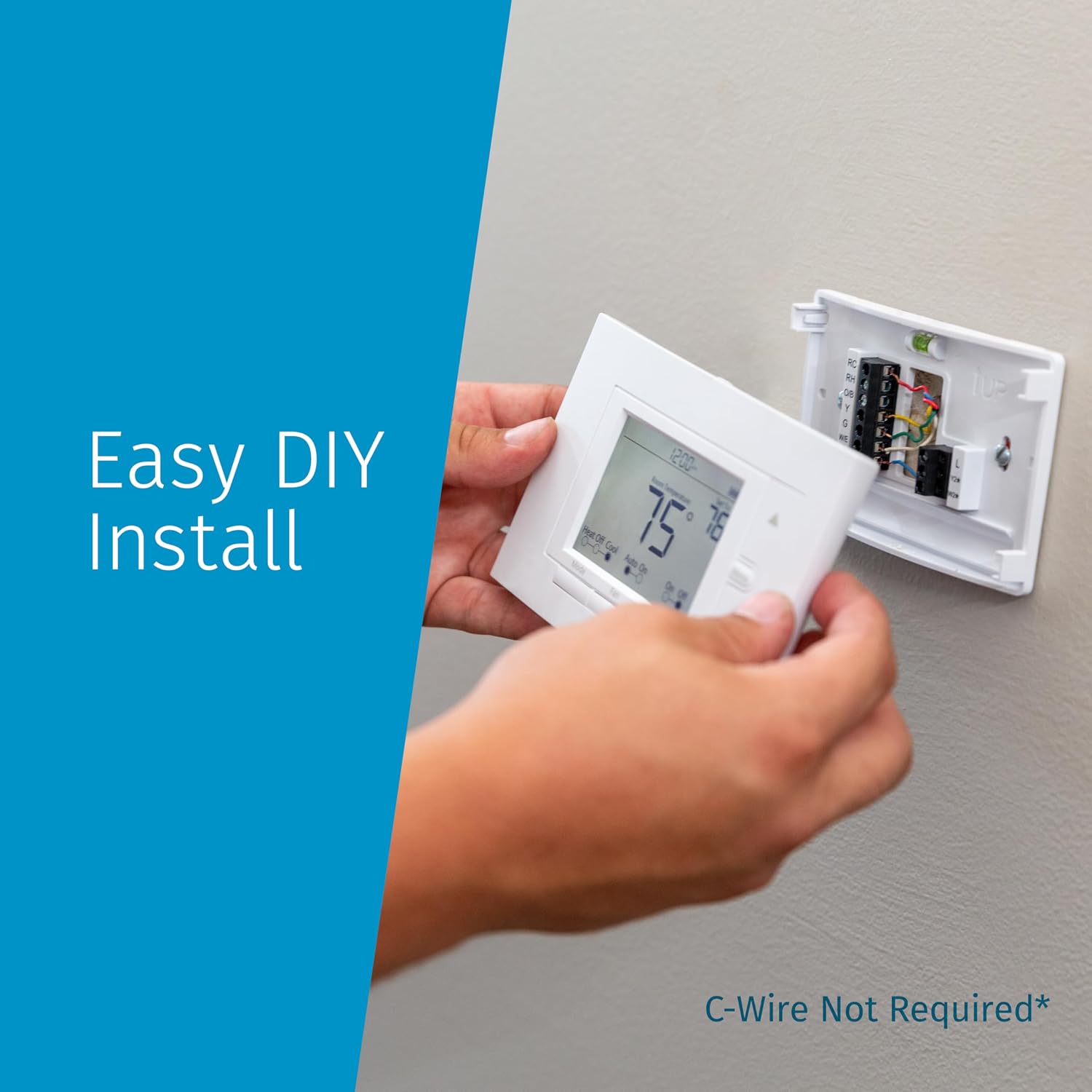 Sensi Smart Thermostat, Wi-Fi, DIY, Alexa, Energy Star Certified, ST55