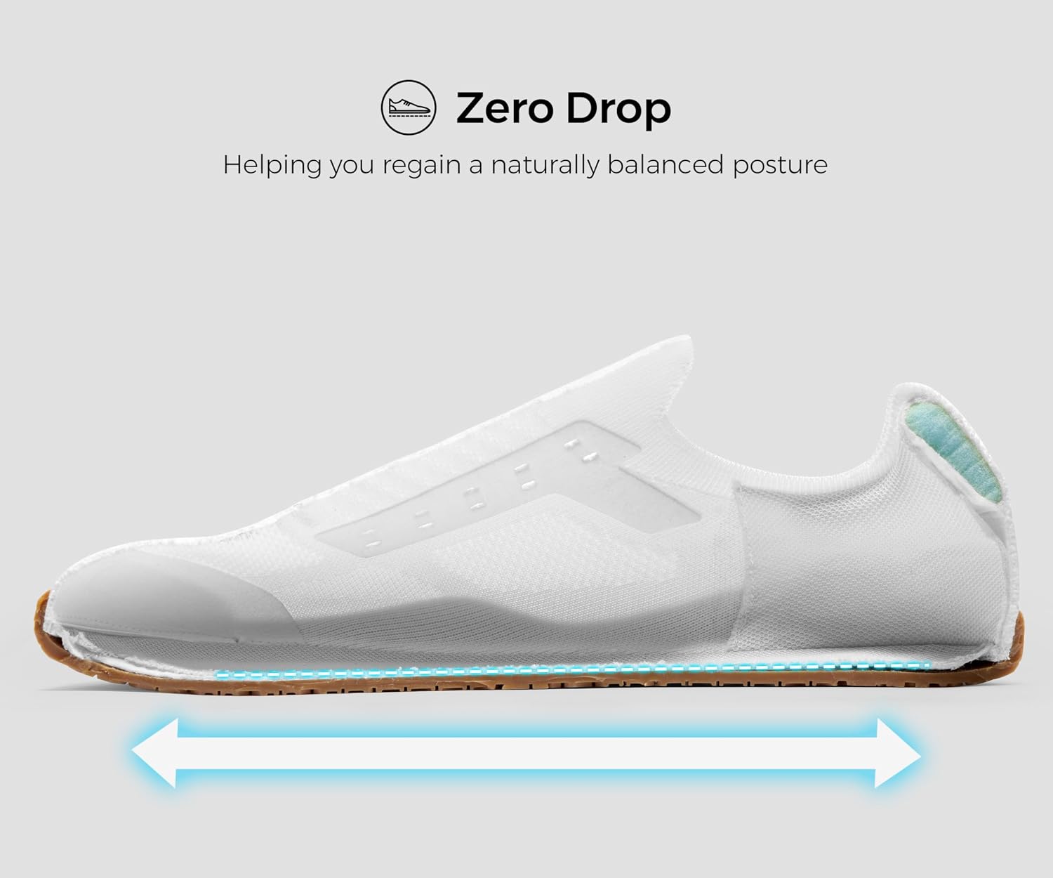 Men's Barefoot Shoes Zero Drop Minimalist Sneakers with Anatomical Toe Box | Breathable, Stretchy, Flat for Gym, Workout, Lifting, Training