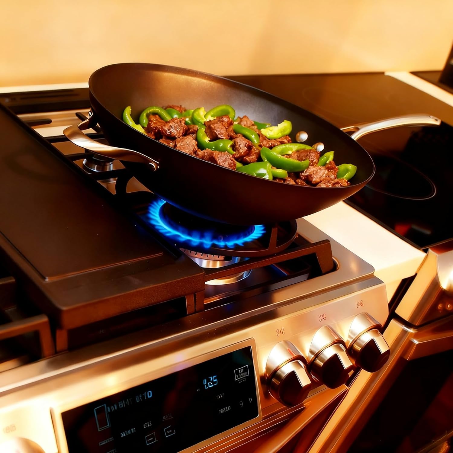 Cast Iron Wok Ring Support for Samsung, Whirlpool Gas Stove