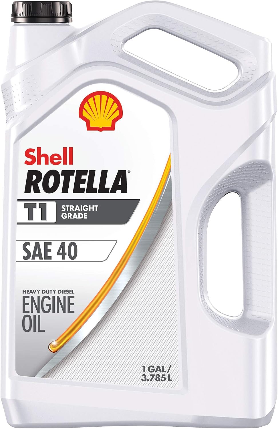 Rotella T1 40 CF/CF-2 Motor Diesel Oil, 5 Gallon - Pack of 1