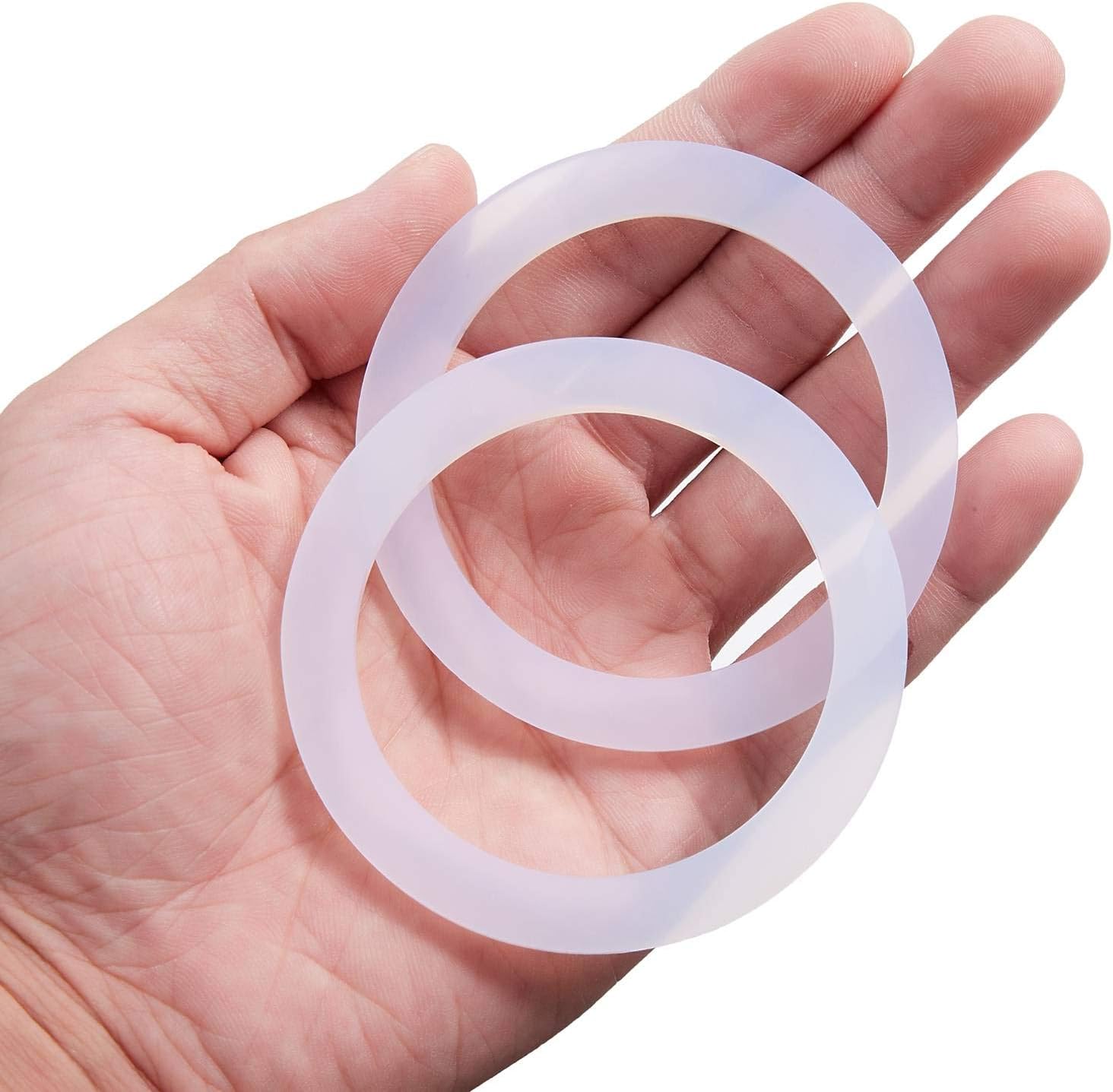 8 Pcs 4 Cups Replacement Food Grade Silicone Gasket, For Bialetti Moka Pots