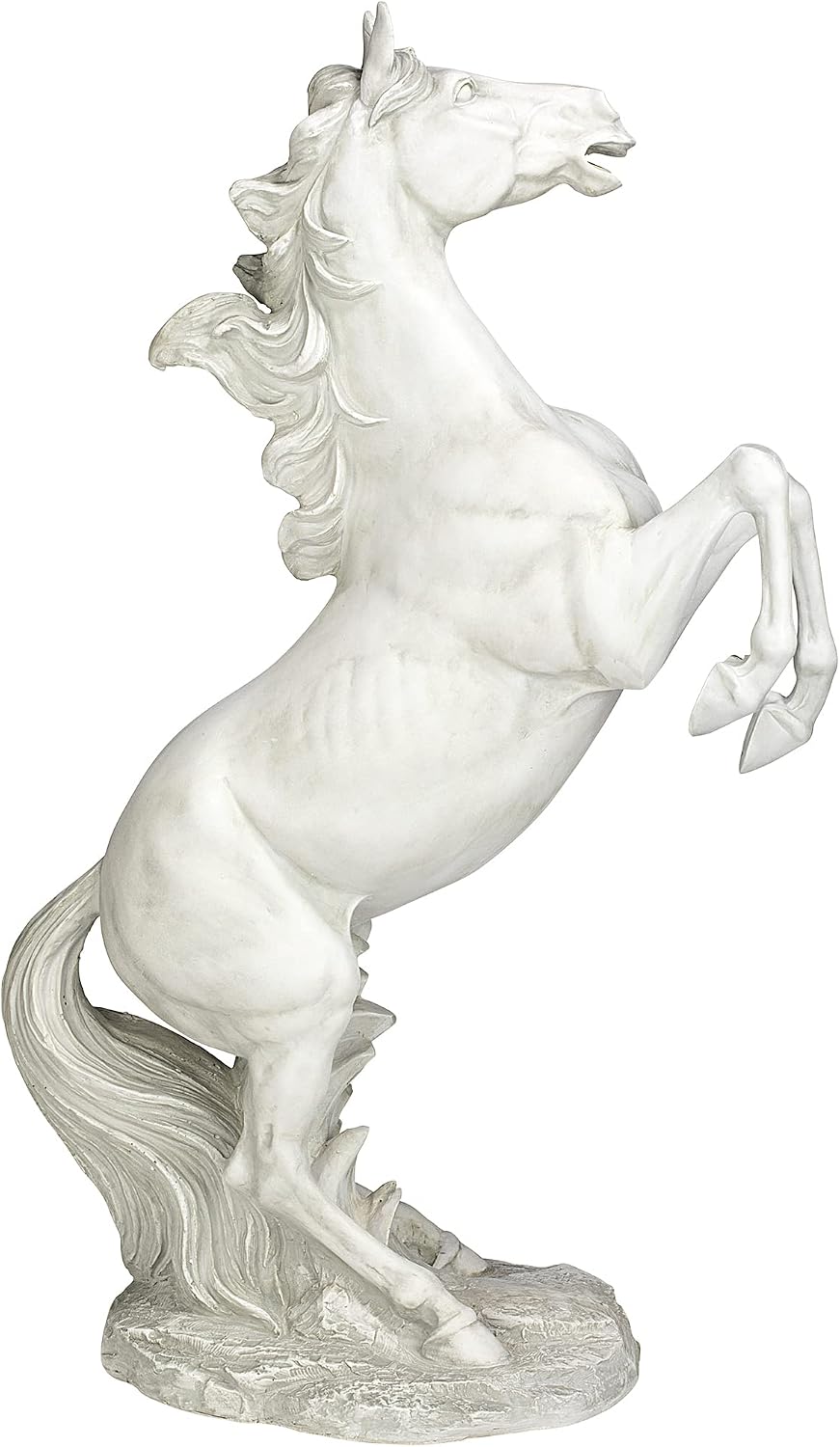 Design Toscano JE111291 Majestic Mustang Horse Statue,ancient ivory