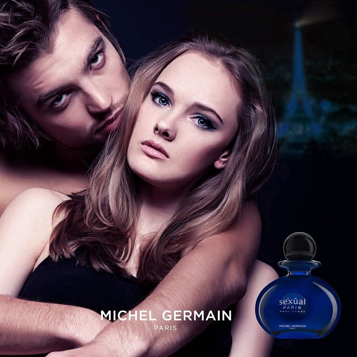 Michel Germain Sexual Paris Pour Homme Eau de Toilette Spray Cologne, Top Notes of Cardamom, Chardonnay Mandarin, Sage, Warm & Tempting Gift for Men