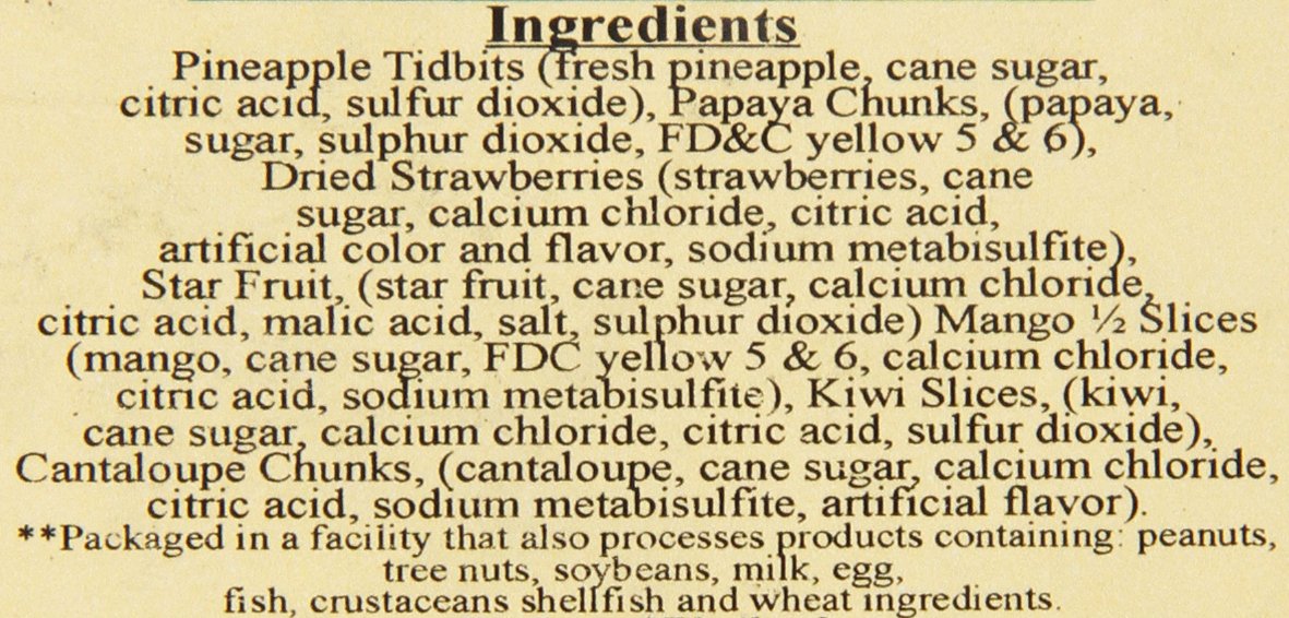 Yankee Traders Dried Fruit Mix Fruit Salad, 4 Pound