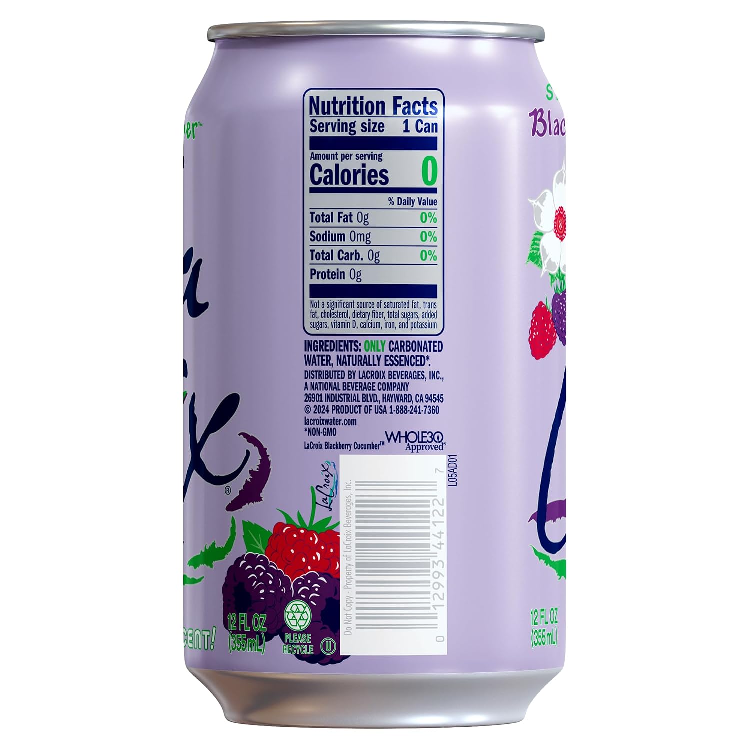 LaCroix Sparkling Water | Pineapple Coconut Flavor | 8-Pack | Naturally Essenced, Zero Calorie, Sodium Free | 12 Fl Oz Cans