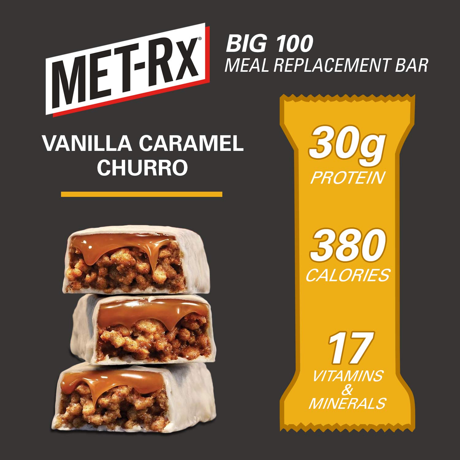 MET-Rx Protein Plus Bar, Great as Healthy Meal Replacement, Snack, and Help Support Energy, Gluten Free, Peanut Butter Cup, With Vitamin A, Vitamin C, and Zinc to Support Immune Health, 85 g,9 Count | Great as Healthy Meal Replacement, Snack, and Help Su…