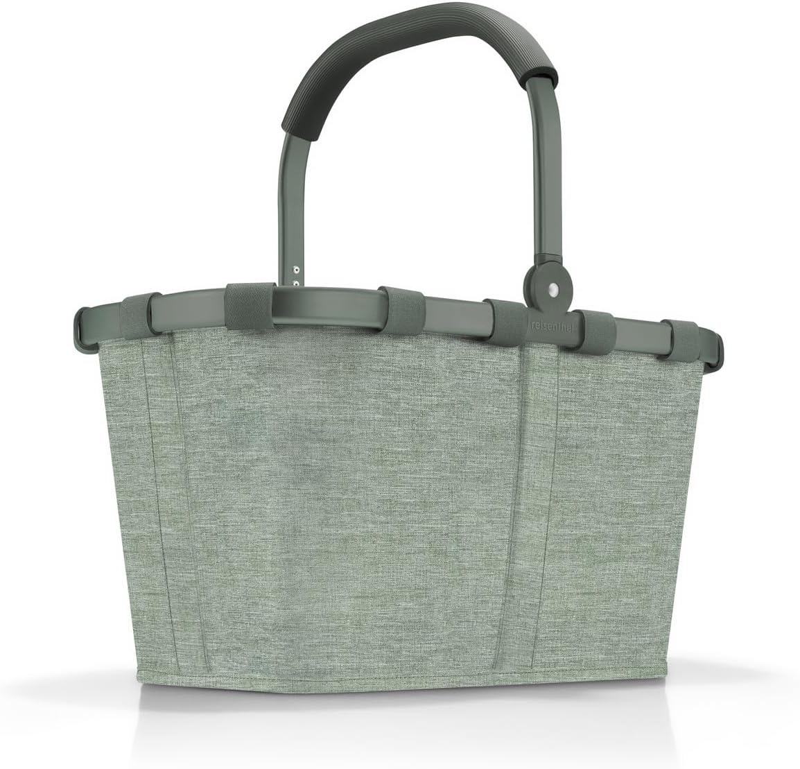 reisenthel carrybag frame black/black - Sturdy shopping basket with plenty of storage space and practical inner pocket - water-repellent