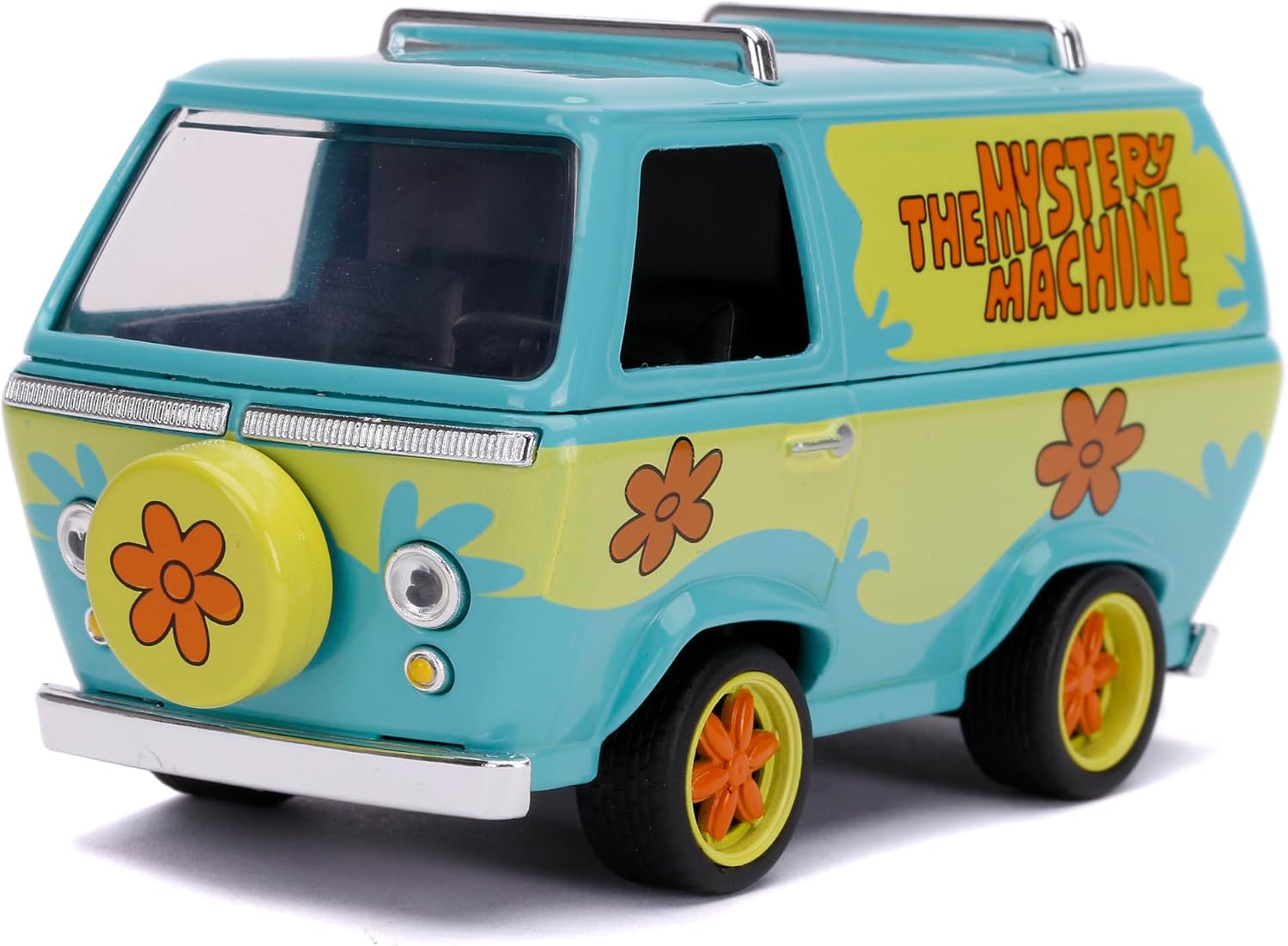 Jada Toys 1:32 Scooby-Doo Mystery Machine Die-Cast Car, Toys for Kids and Adults