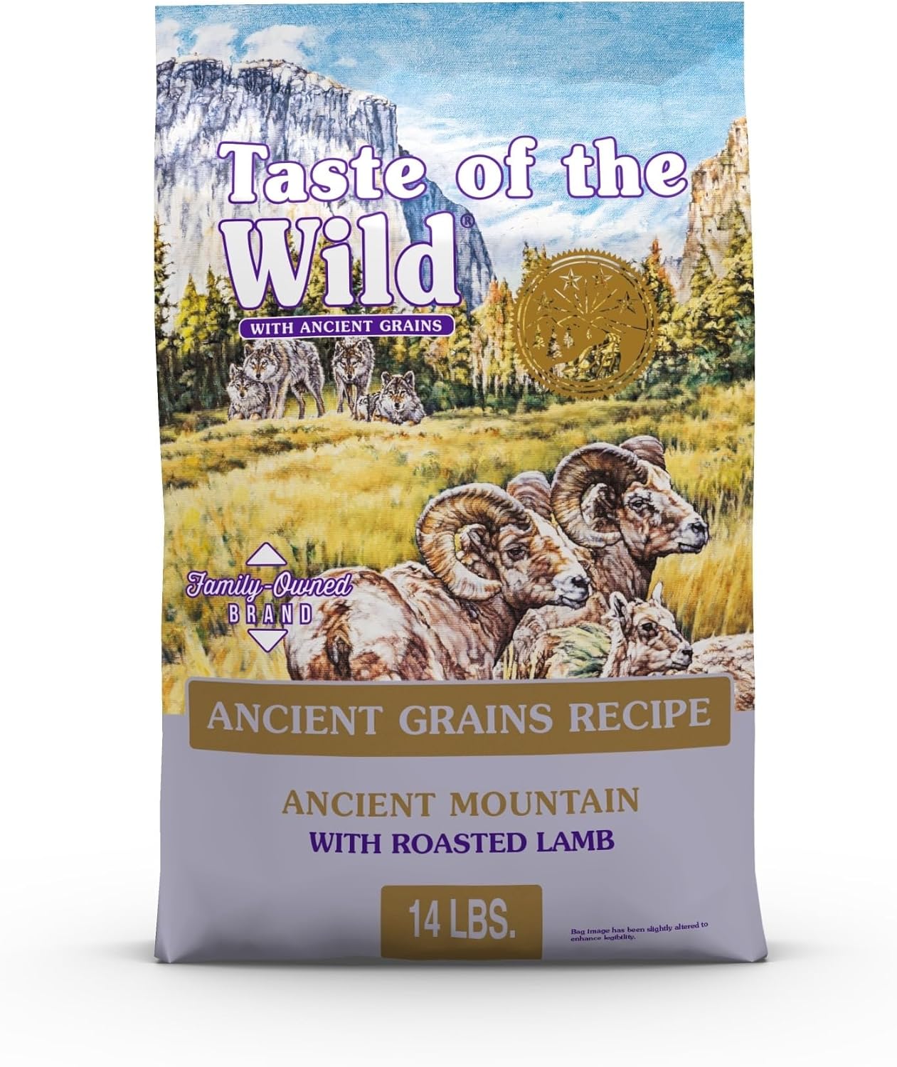 Taste of the Wild Ancient Stream Dry Dog Food, Smoke-Flavored Salmon, 5lb