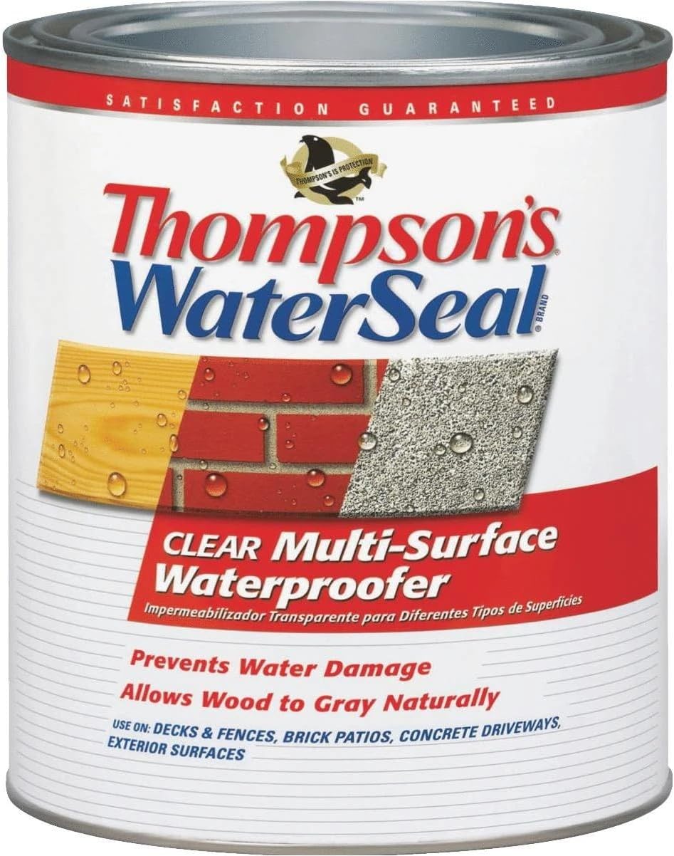 Thompsons Waterseal 24104 Quart Water Seal Multi-Surface Waterproofer