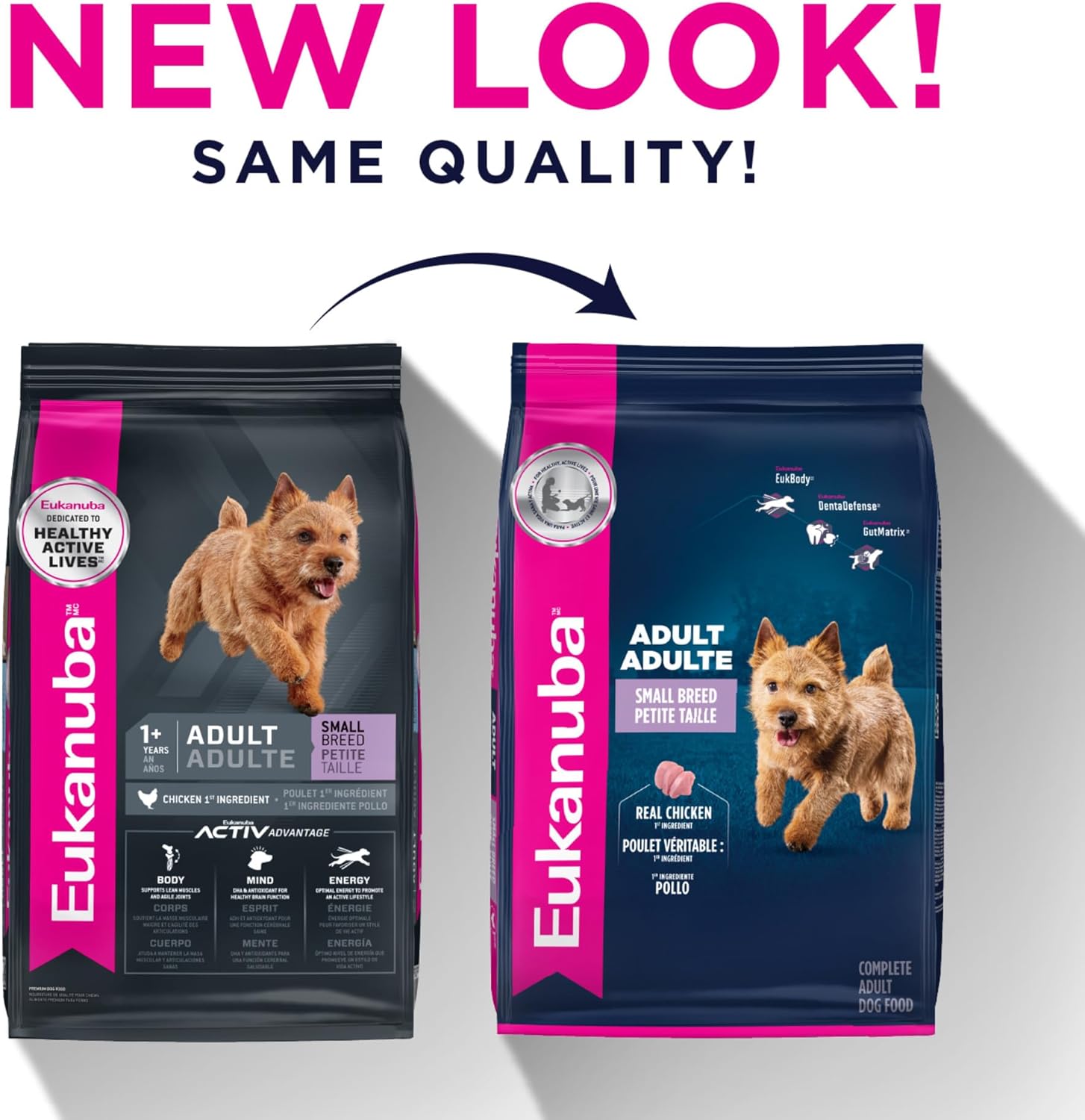 Eukanuba Adult Small Breed Dry Dog Food, 4.5 lb Bag