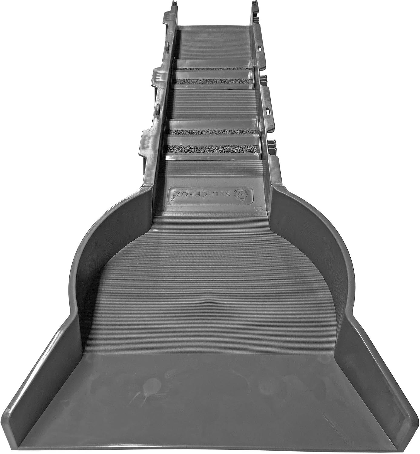 Portable Expandable Sluice Box for Gold Mining and Prospecting; Includes Miner's Moss, Hungarian Style riffles, and deep V riffles. Essential Tool for Gold panning Kits