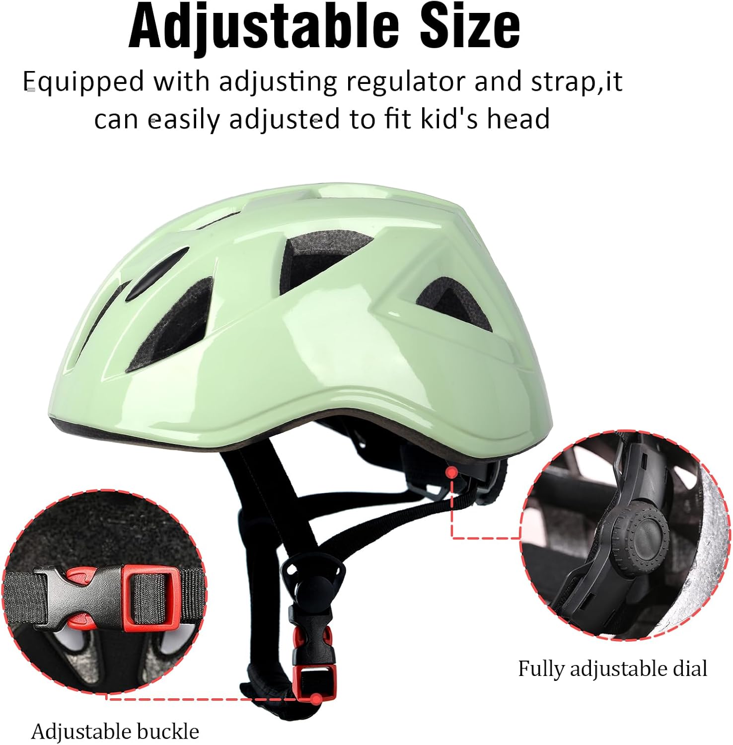 Kids Bike Helmet,2 Sizes for Youth Child Girls & Boys