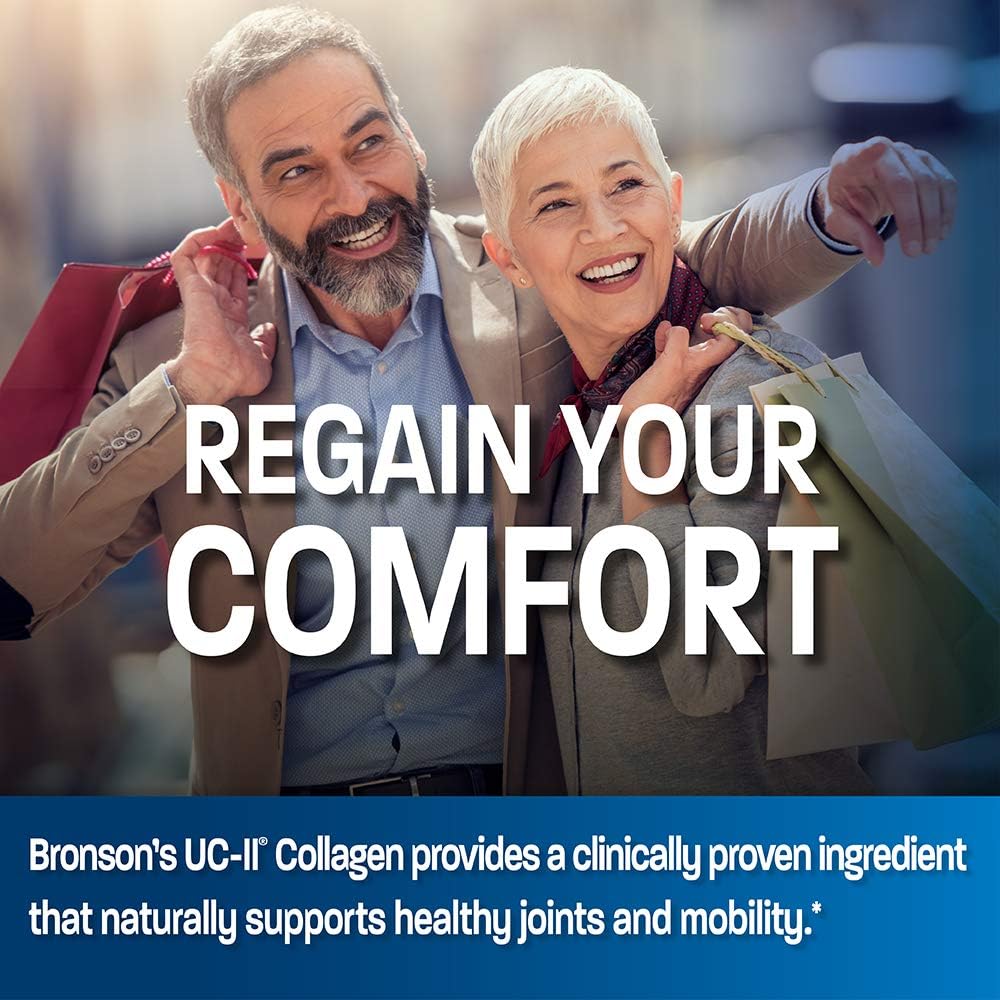 Bronson UC-II Type II Collagen with Undenatured Type 2 Collagen, 30 Capsules