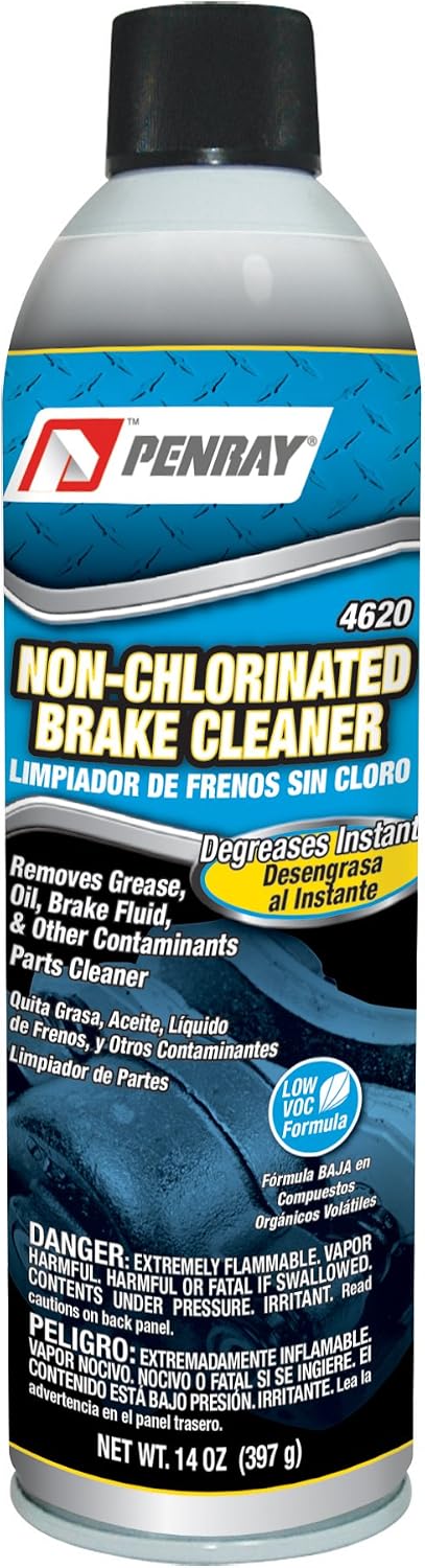 Penray 4620-12PK Non-Chlorinated Brake Cleaner - 14-Ounce Aerosol Can, Case of 12