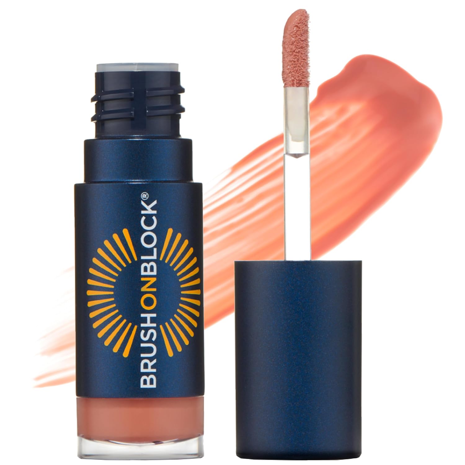 Brush On Block Full Face Sun Protection Kit, Translucent Mineral Powdered Sunscreen & Protective Lip Oil SPF 30, Reef Friendly, FSA HSA Eligible