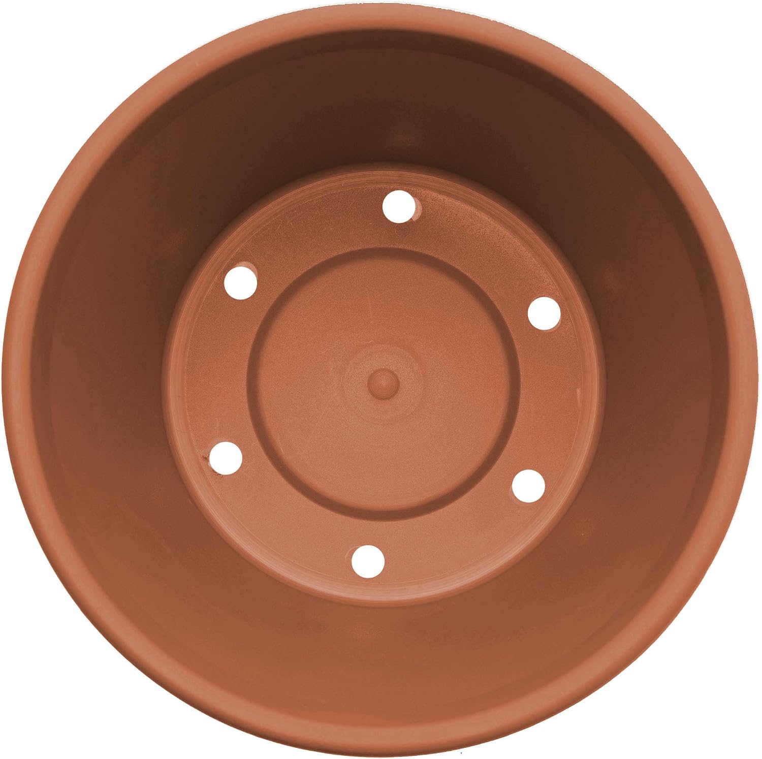 Bloem Terra Pot Planter: 20" - Terra Cotta - Durable Resin Pot, for Indoor and Outdoor Use, Gardening, 13.5 Gallon Capacity, Saucer Sold Separately